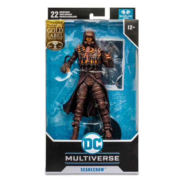 DC Multiverse: Scarecrow (Amber, Gaming, Gold Label)-Actionfiguren-McFarlane Toys-Mighty Underground