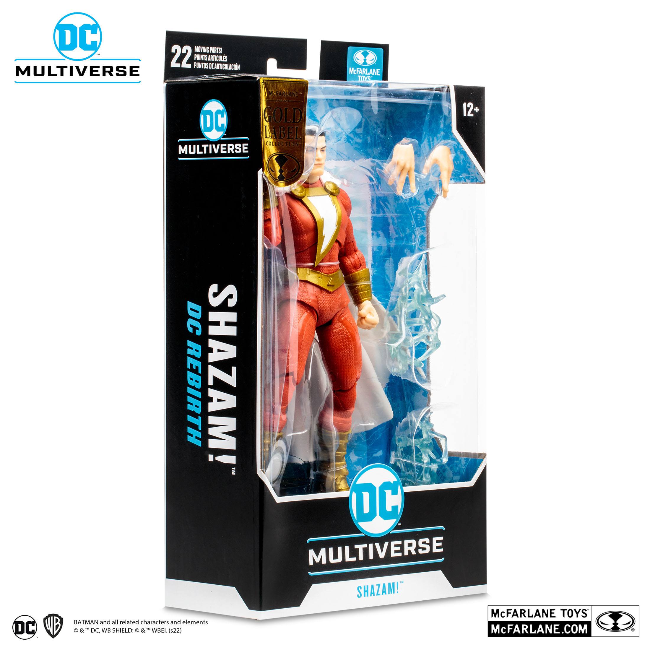 DC Multiverse: Shazam! (Rebirth, Gold Label)-Actionfiguren-McFarlane Toys-Mighty Underground