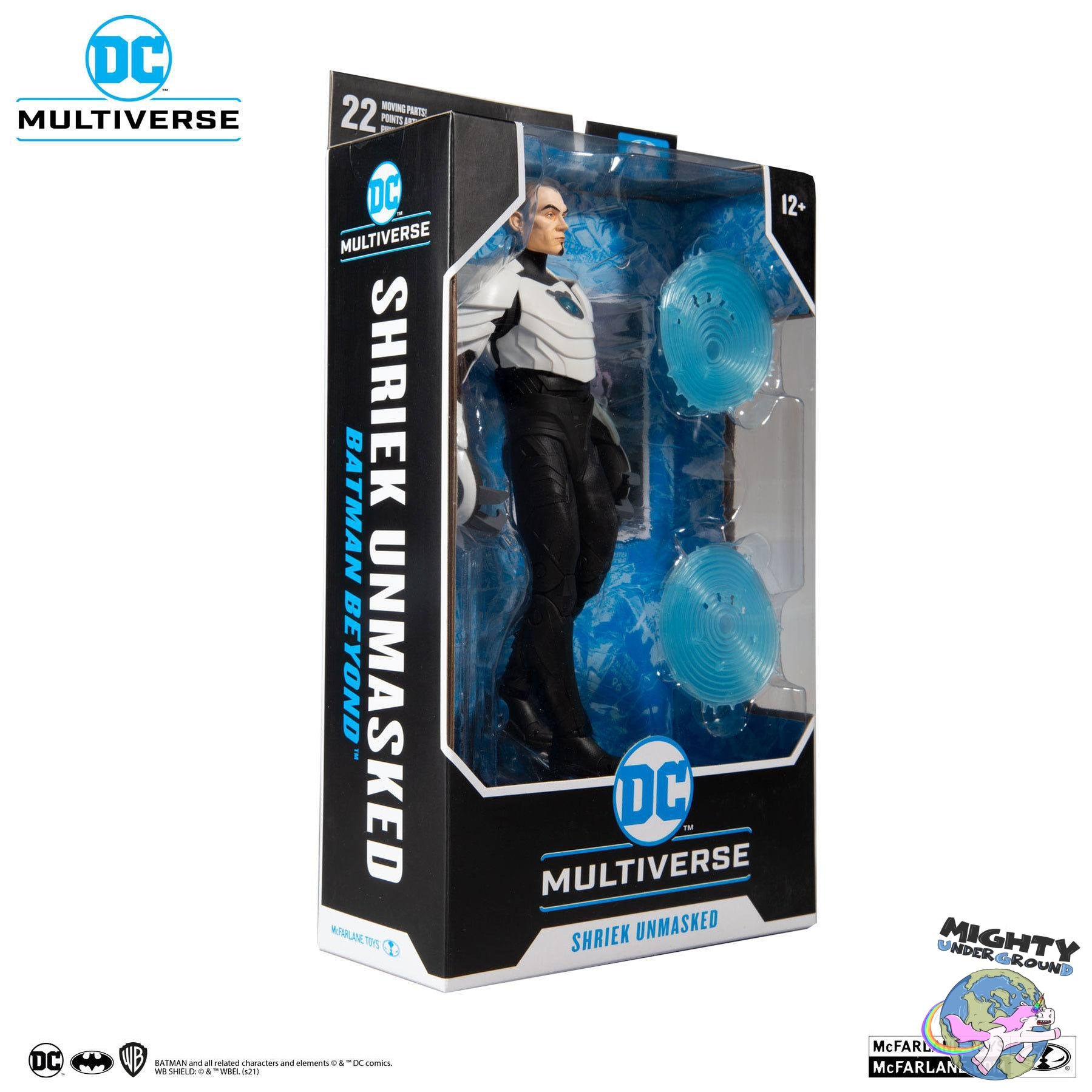 DC Multiverse: Shriek (Unmasked, Batman Beyond)-Actionfiguren-McFarlane Toys-Mighty Underground