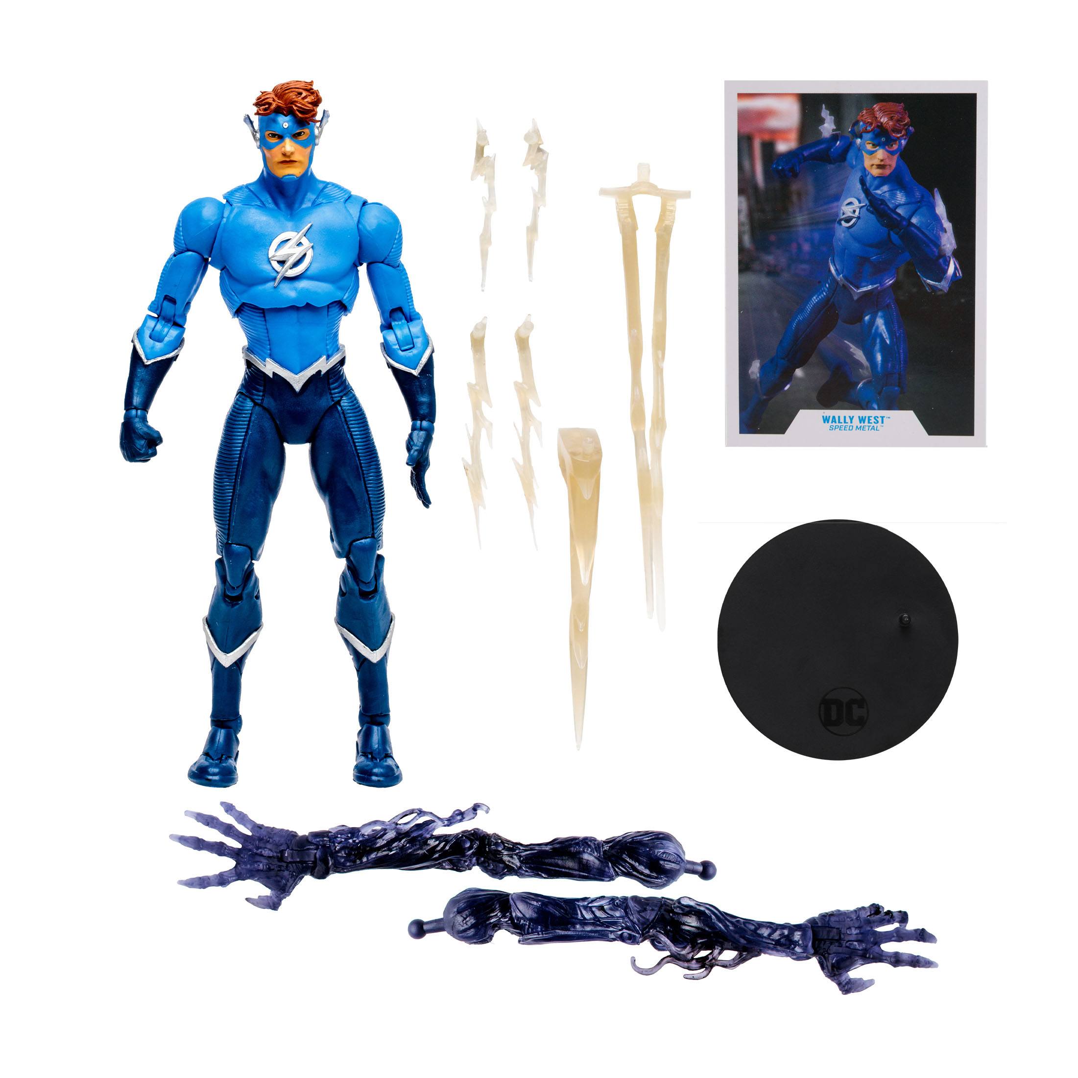 DC Multiverse: Speed Metal - 4 Figuren + The Darkest Knight BAF-Set-Actionfiguren-McFarlane Toys-Mighty Underground