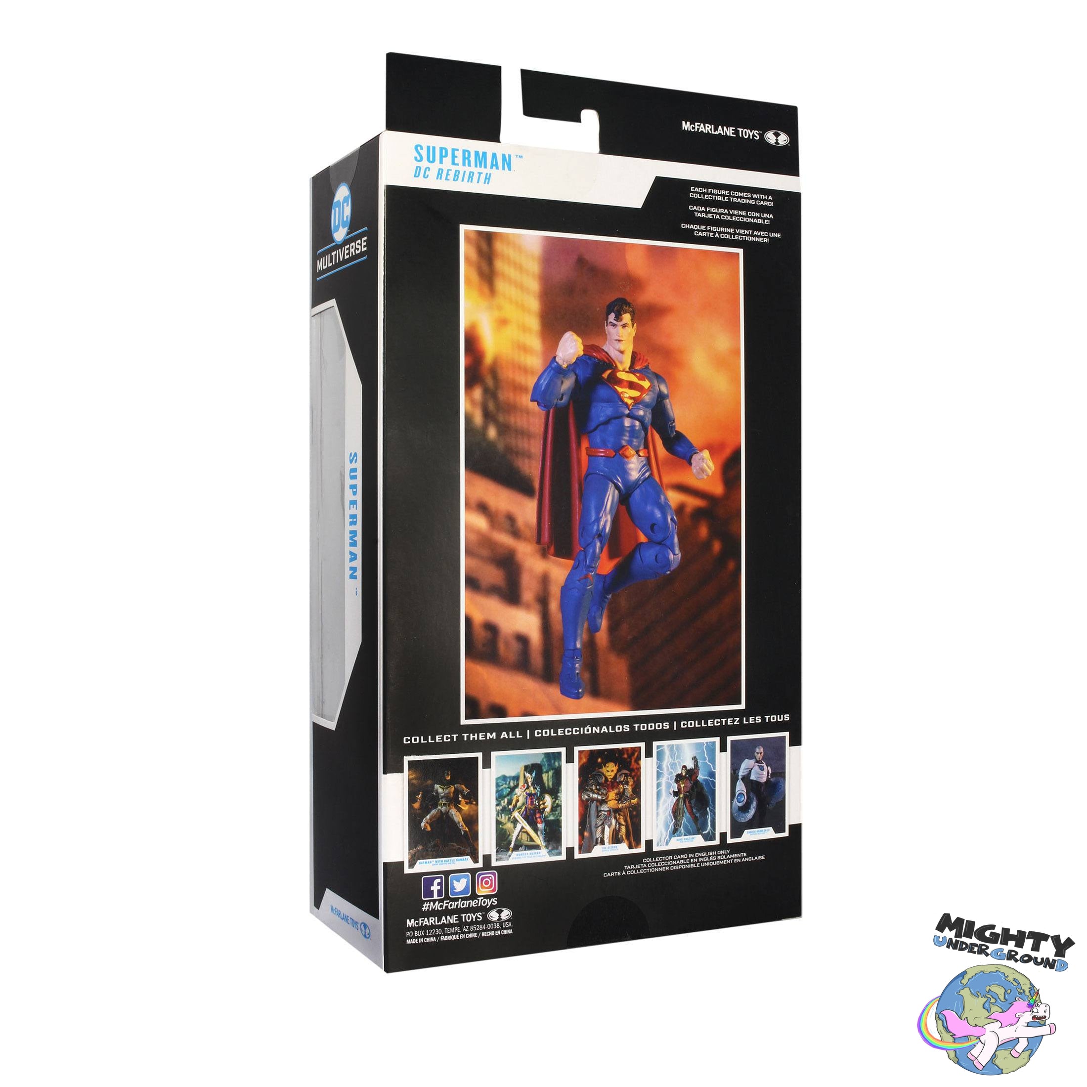 DC Multiverse: Superman (DC Rebirth)-Actionfiguren-McFarlane Toys-Mighty Underground