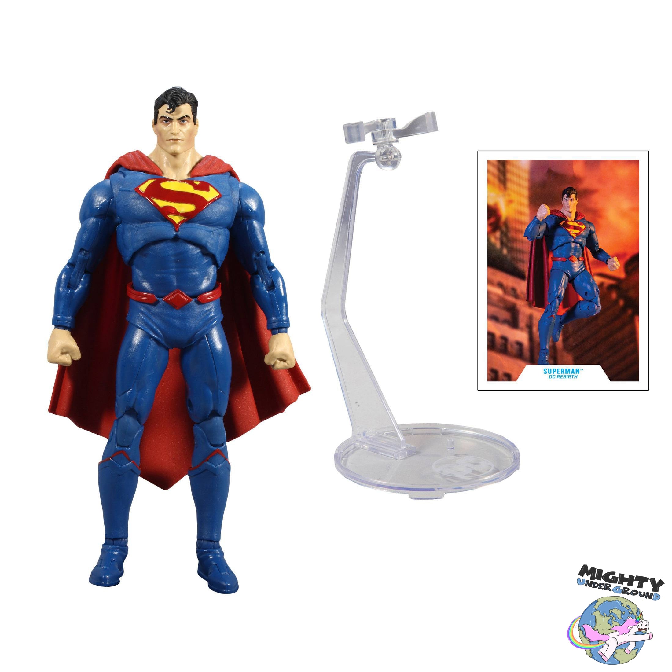 DC Multiverse: Superman (DC Rebirth)-Actionfiguren-McFarlane Toys-Mighty Underground