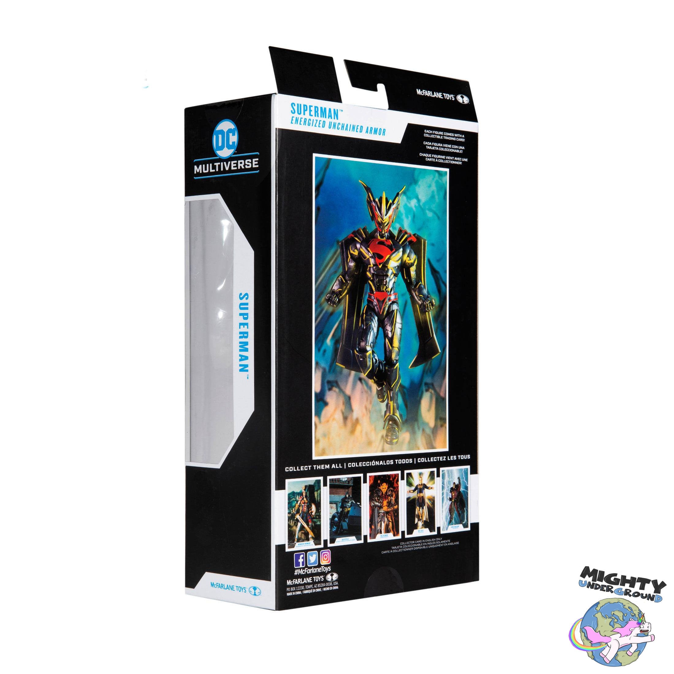 DC Multiverse: Superman (Energized Unchained Armor, Gold Label)-Actionfiguren-McFarlane Toys-Mighty Underground