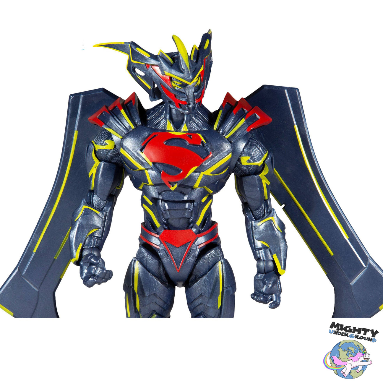 DC Multiverse: Superman (Energized Unchained Armor, Gold Label)-Actionfiguren-McFarlane Toys-Mighty Underground