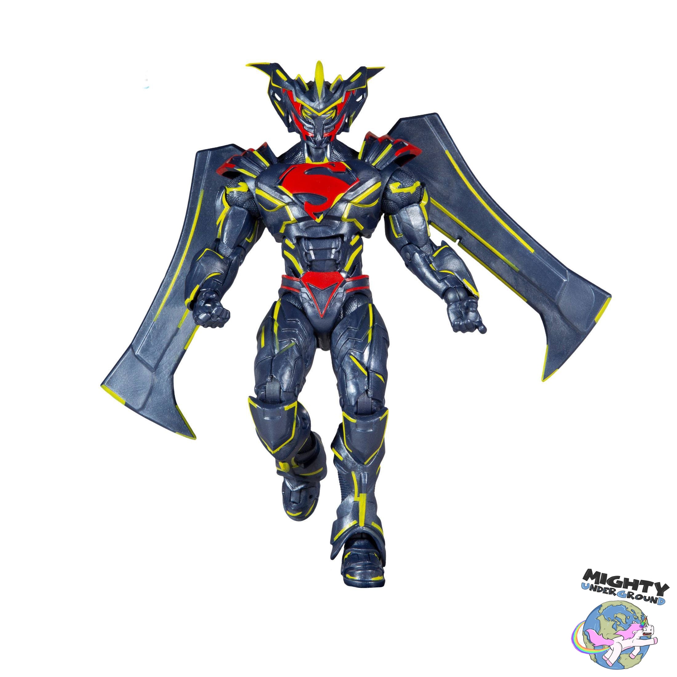 DC Multiverse: Superman (Energized Unchained Armor, Gold Label)-Actionfiguren-McFarlane Toys-Mighty Underground