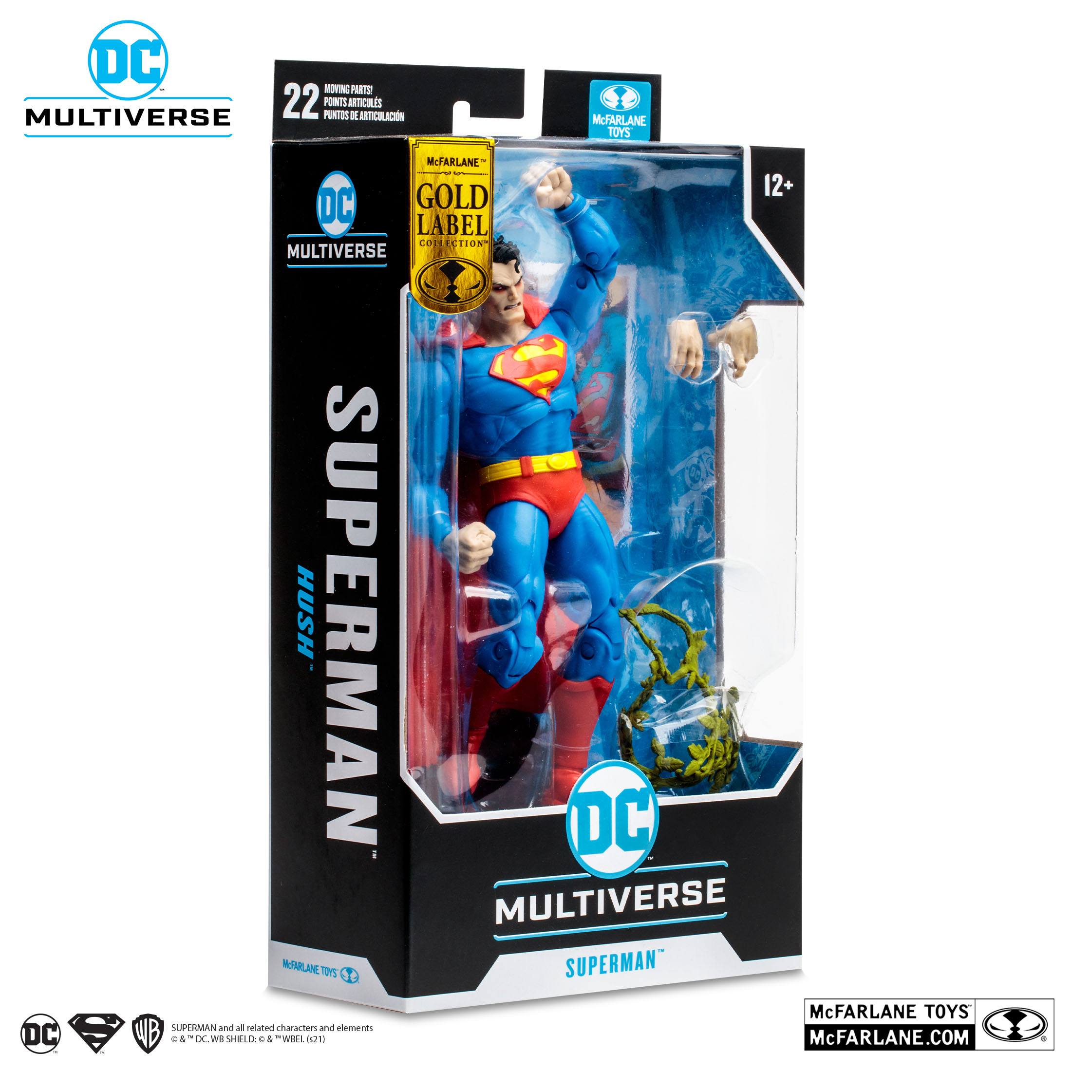 DC Multiverse: Superman (Variant, Gold Label)-Actionfiguren-McFarlane Toys-Mighty Underground