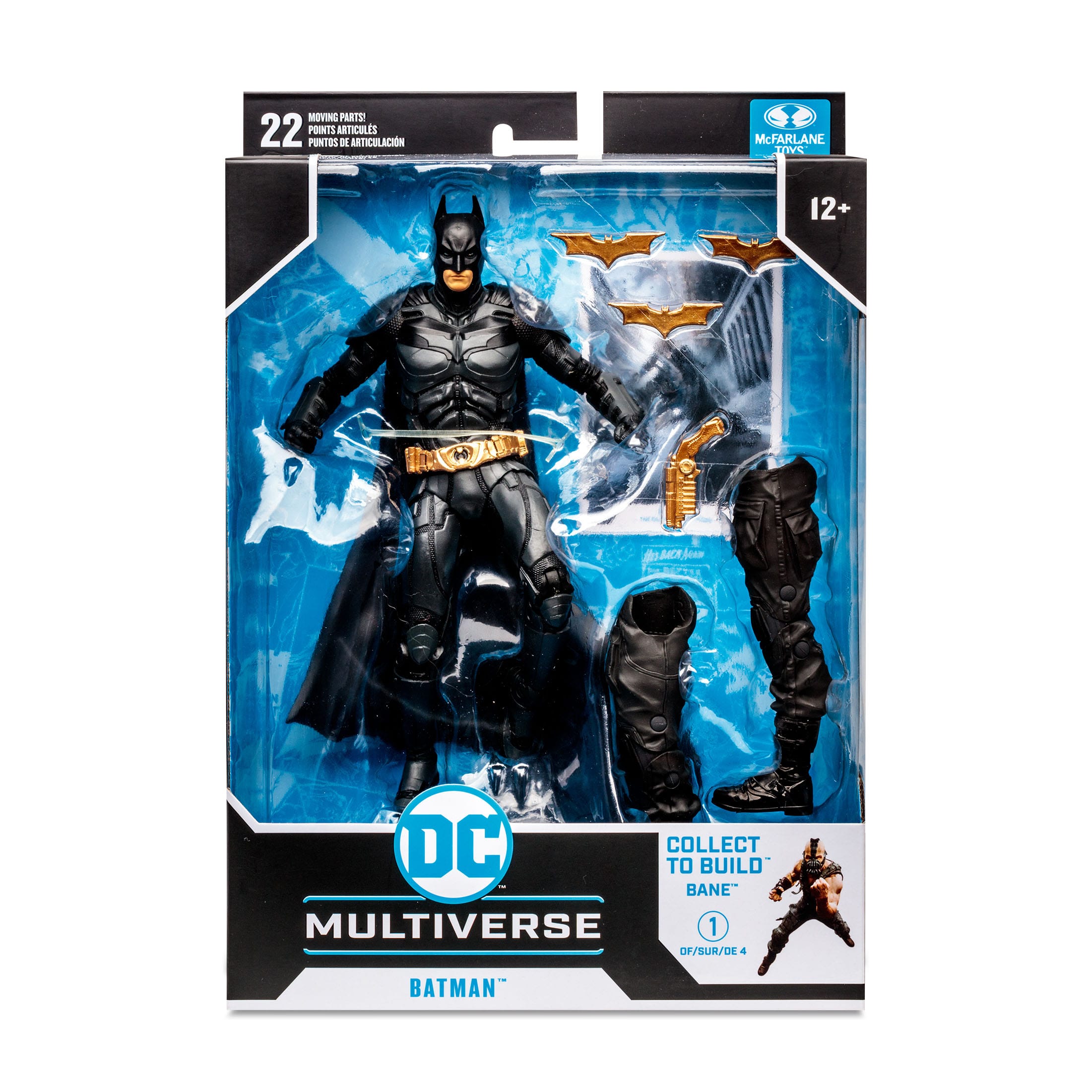 DC Multiverse: The Dark Knight Trilogy - 4 Figuren + Bane BAF-Set-Actionfiguren-McFarlane Toys-Mighty Underground