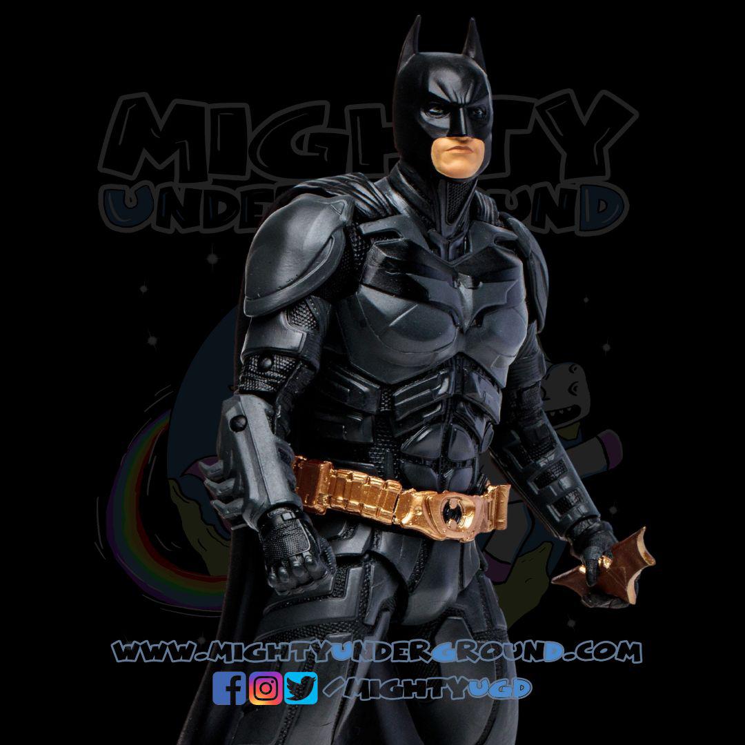 DC Multiverse: The Dark Knight Trilogy - 4 Figuren + Bane BAF-Set-Actionfiguren-McFarlane Toys-Mighty Underground