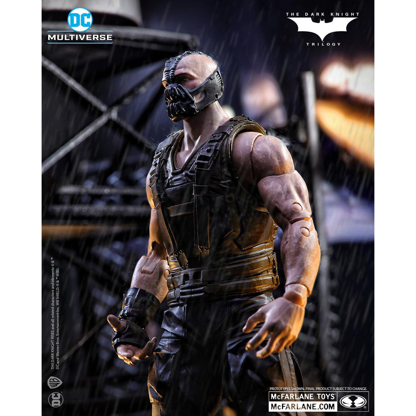 DC Multiverse: The Dark Knight Trilogy - 4 Figuren + Bane BAF-Set-Actionfiguren-McFarlane Toys-Mighty Underground