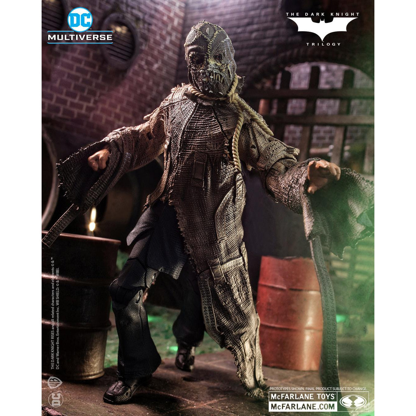 DC Multiverse: The Dark Knight Trilogy - 4 Figuren + Bane BAF-Set-Actionfiguren-McFarlane Toys-Mighty Underground