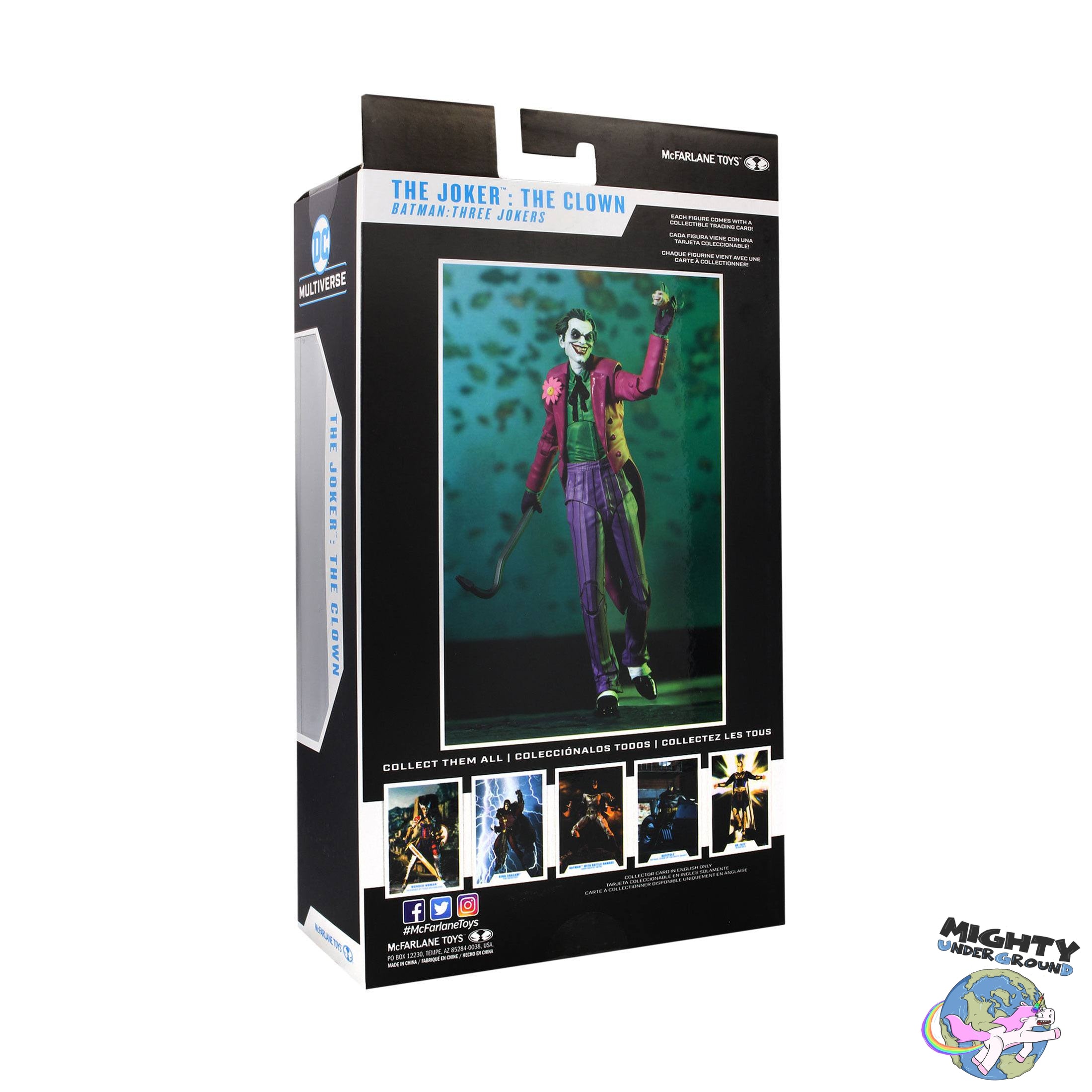 DC Multiverse The Joker: The Clown (Batman: Three Jokers)-Actionfiguren-McFarlane Toys-Mighty Underground