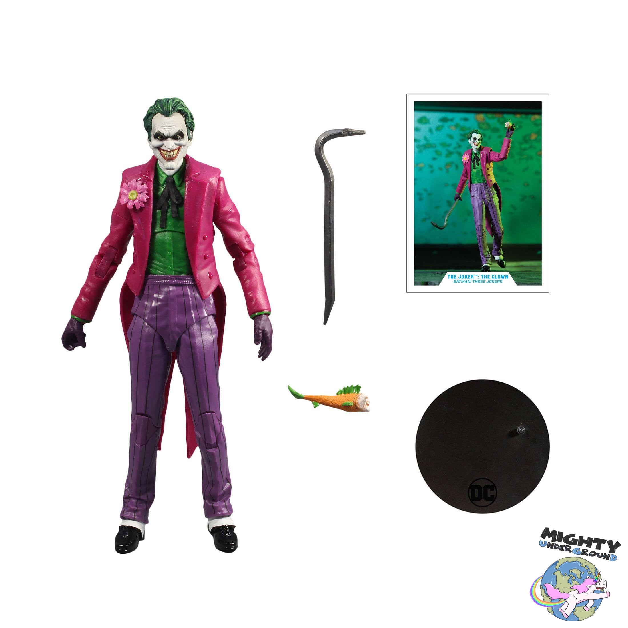 DC Multiverse The Joker: The Clown (Batman: Three Jokers)-Actionfiguren-McFarlane Toys-Mighty Underground