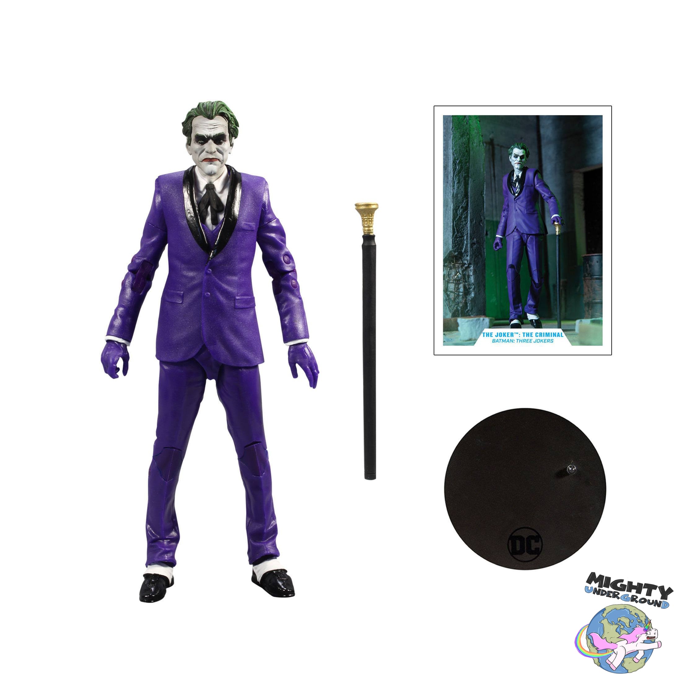 DC Multiverse The Joker: The Criminal (Batman: Three Jokers)-Actionfiguren-McFarlane Toys-Mighty Underground