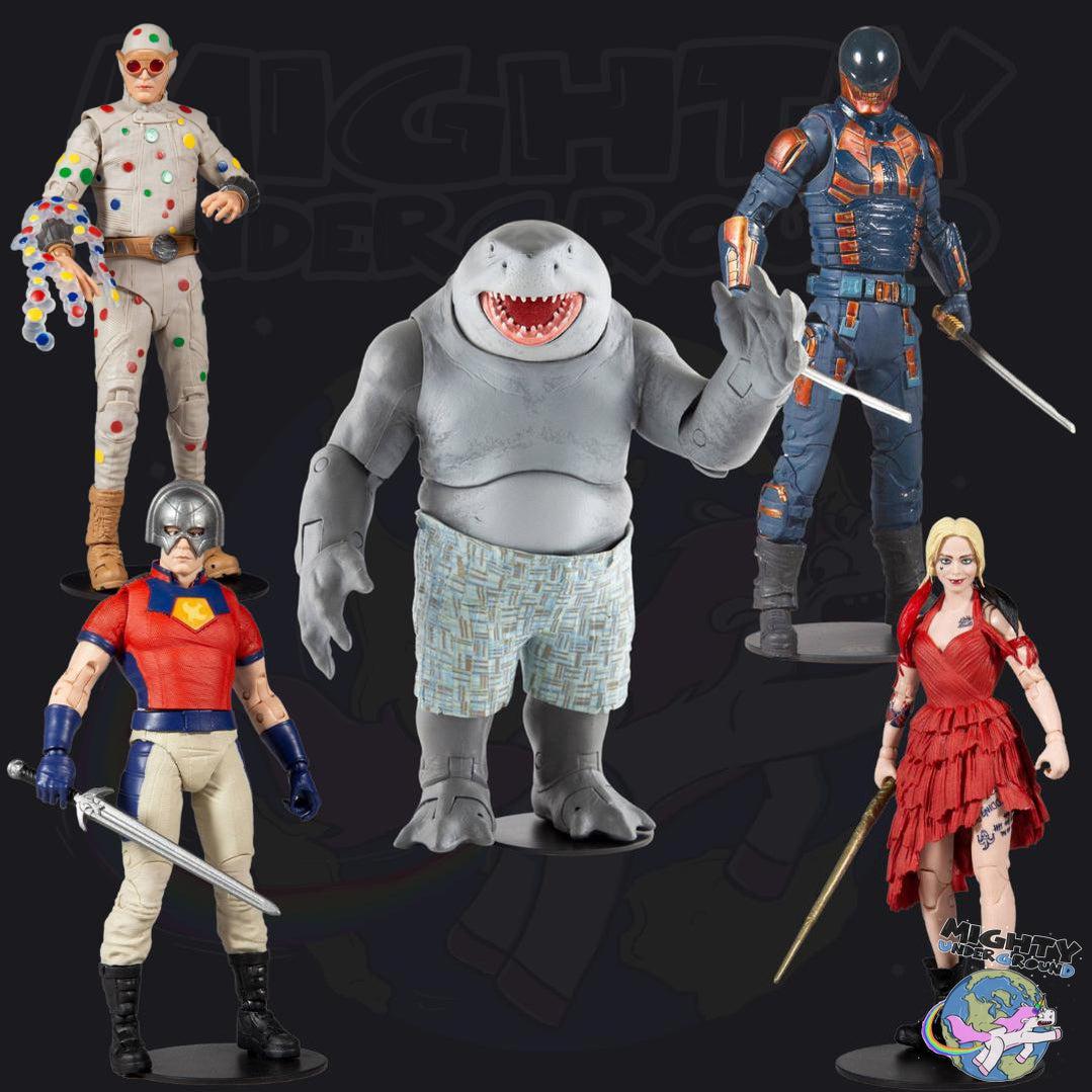 DC Multiverse The Suicide Squad: 4 Figuren + King Shark BAF-Set-Actionfiguren-McFarlane Toys-Mighty Underground