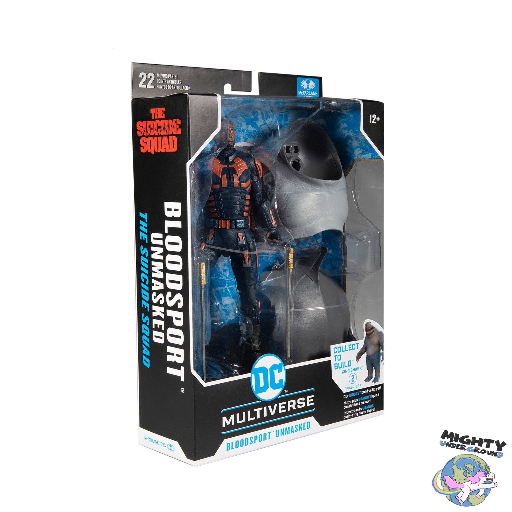 DC Multiverse The Suicide Squad: Bloodsport (Unmasked)-Actionfiguren-McFarlane Toys-Mighty Underground