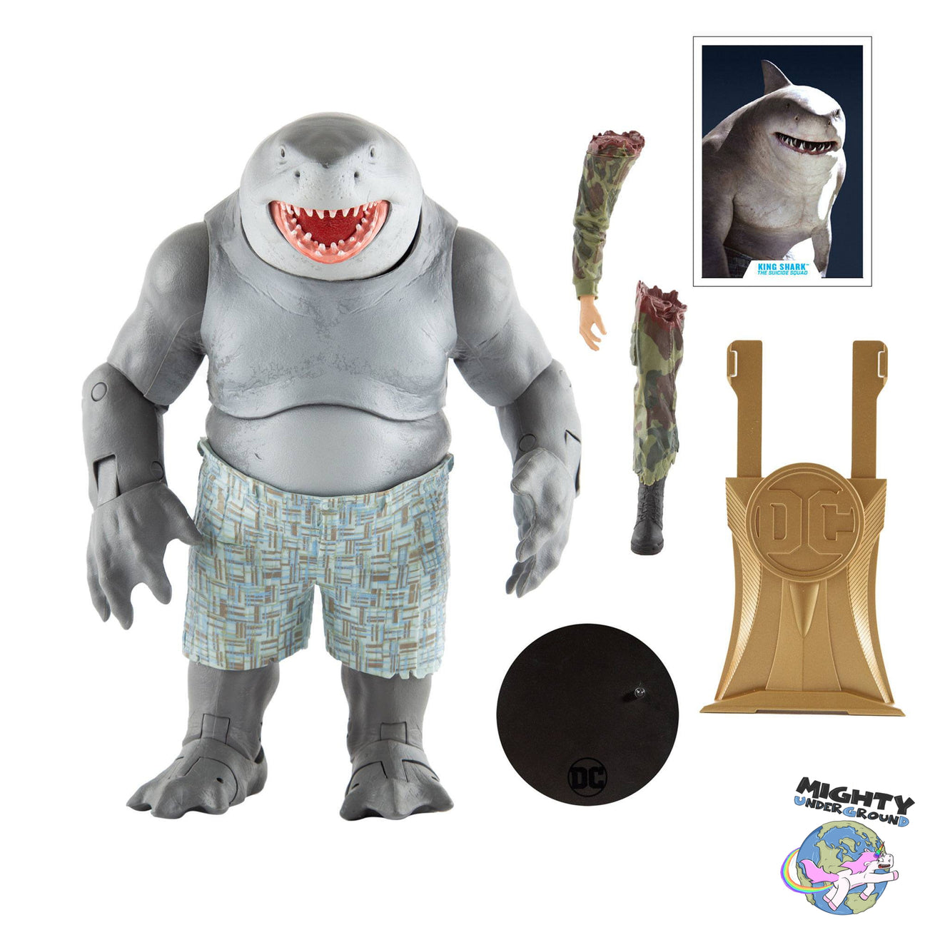 DC Multiverse The Suicide Squad: King Shark (30 cm)-Actionfiguren-McFarlane Toys-Mighty Underground