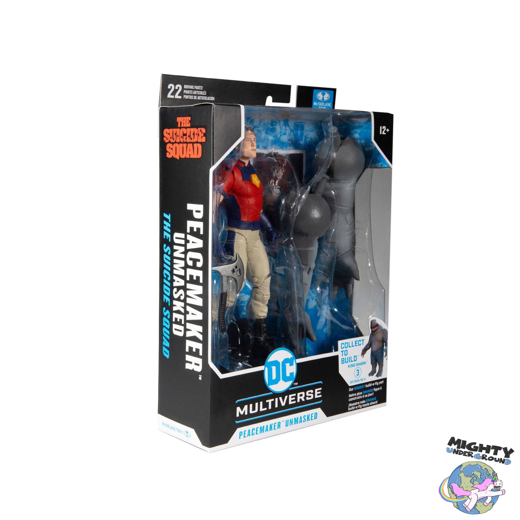 DC Multiverse The Suicide Squad: Peace Maker (Unmasked)-Actionfiguren-McFarlane Toys-Mighty Underground