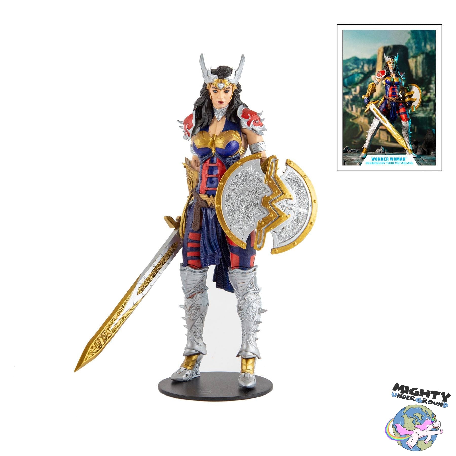 DC Multiverse: Wonder Woman (By Todd McFarlane)-Actionfiguren-McFarlane Toys-Mighty Underground