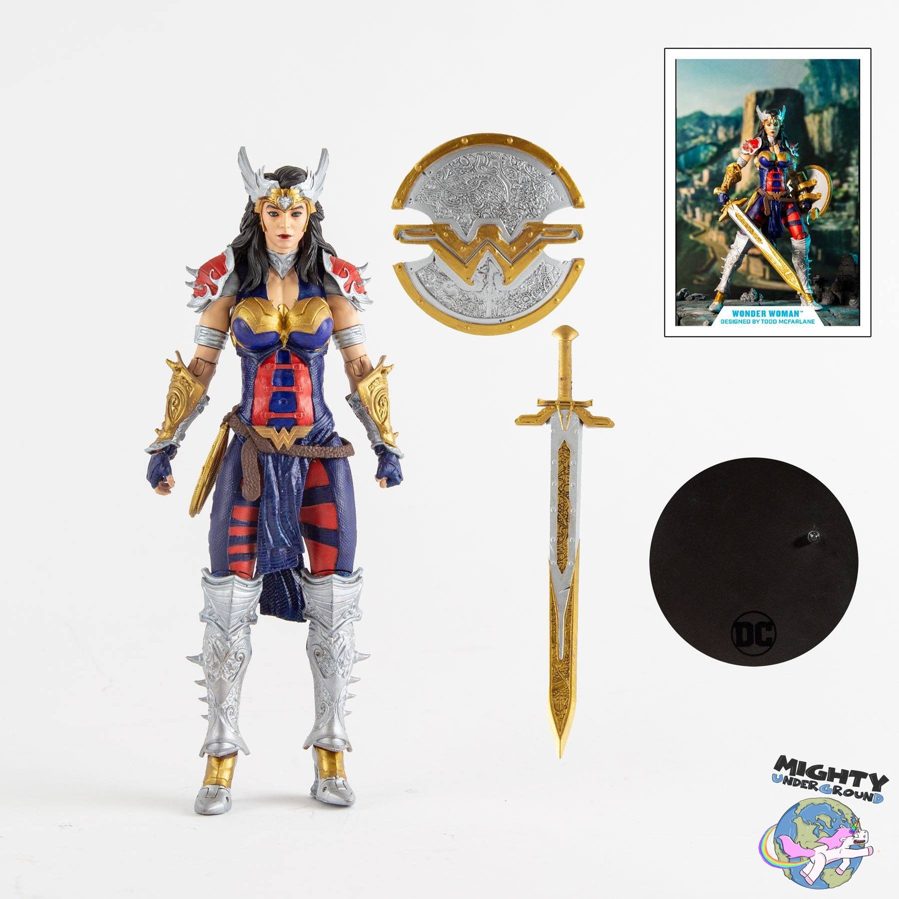 DC Multiverse: Wonder Woman (By Todd McFarlane)-Actionfiguren-McFarlane Toys-Mighty Underground