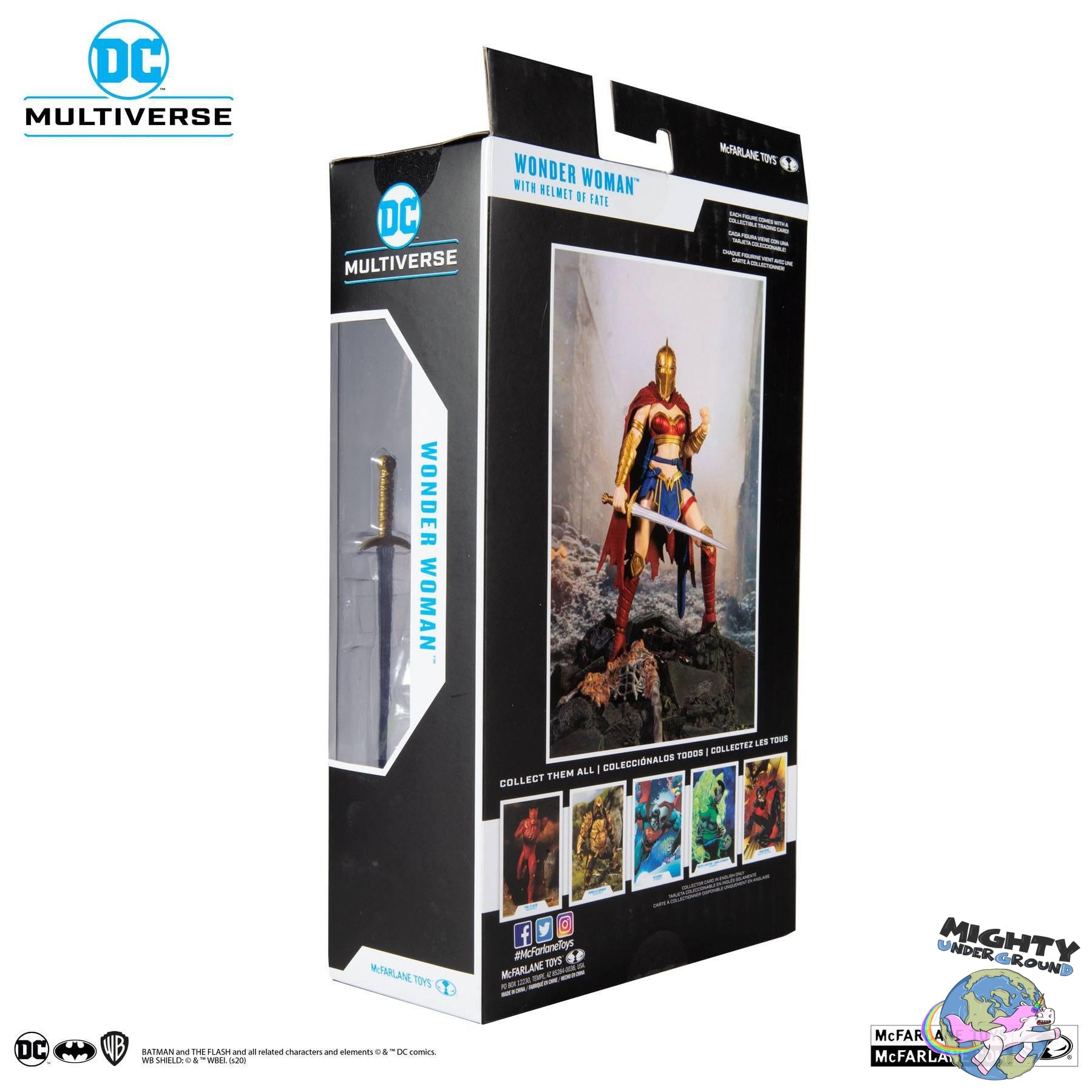 DC Multiverse: Wonder Woman (Helmet of Fate, Last Knight on Earth) VORBESTELLUNG!-Actionfiguren-McFarlane Toys-Mighty Underground