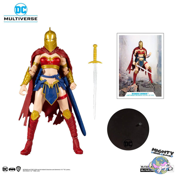 DC Multiverse: Wonder Woman (Helmet of Fate, Last Knight on Earth) VORBESTELLUNG!-Actionfiguren-McFarlane Toys-Mighty Underground