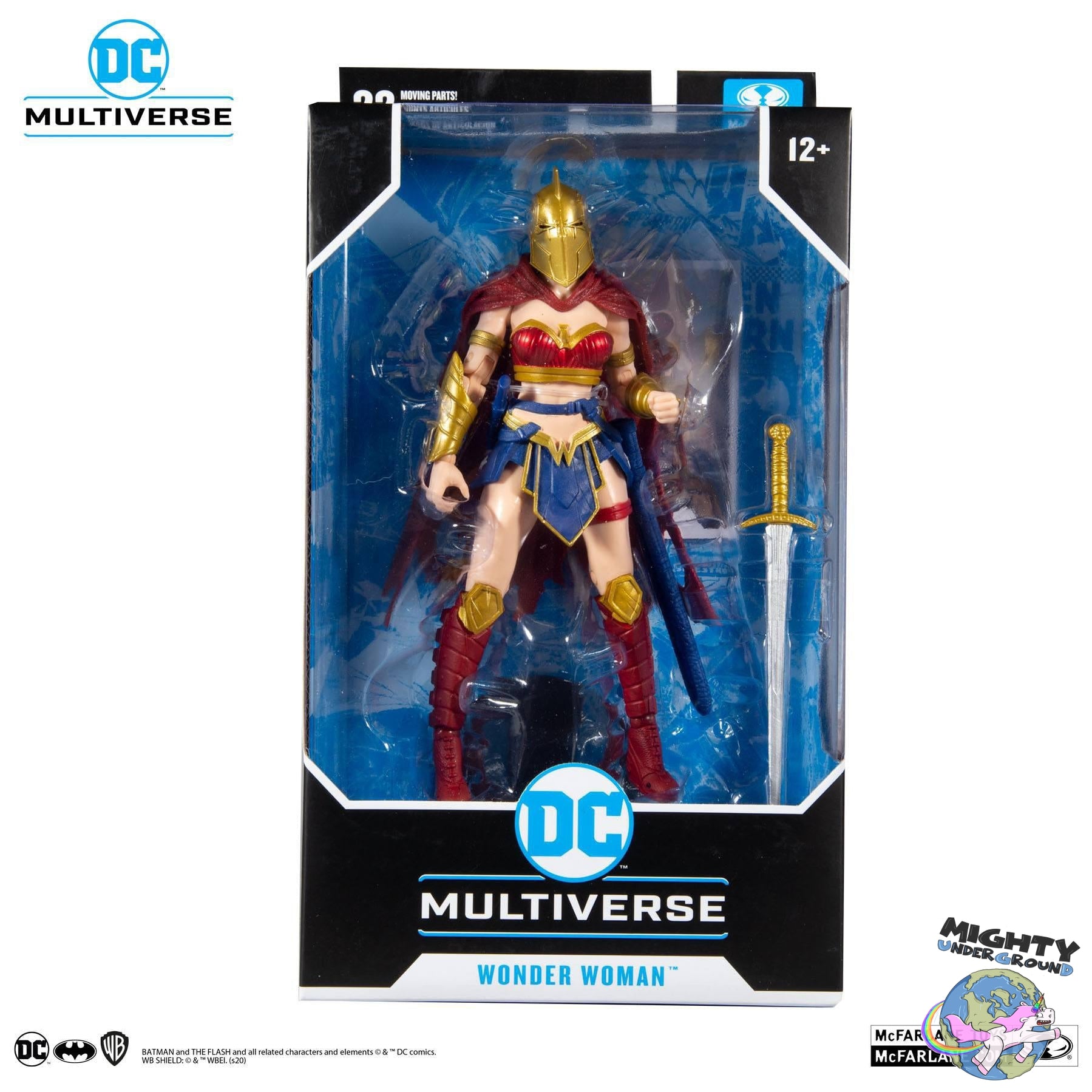 DC Multiverse: Wonder Woman (Helmet of Fate, Last Knight on Earth) VORBESTELLUNG!-Actionfiguren-McFarlane Toys-Mighty Underground