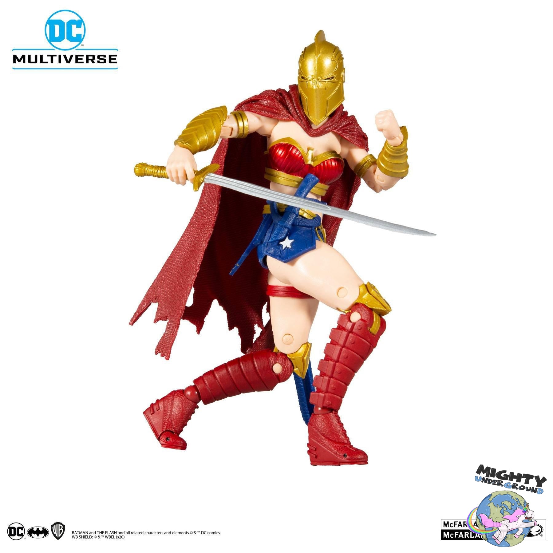 DC Multiverse: Wonder Woman (Helmet of Fate, Last Knight on Earth) VORBESTELLUNG!-Actionfiguren-McFarlane Toys-Mighty Underground