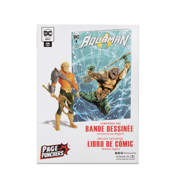DC Page Punchers: Aquaman - Actionfigur & Comic - 7 inch-Actionfiguren-McFarlane Toys-Mighty Underground