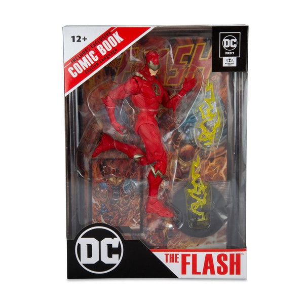 DC Page Punchers: Barry Allen (The Flash Comic) - Actionfigur & Comic - 7 inch-Actionfiguren-McFarlane Toys-Mighty Underground