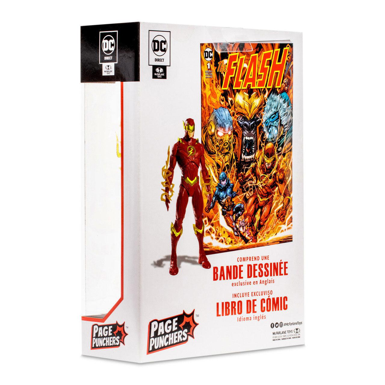 DC Page Punchers: Barry Allen (The Flash Comic) - Actionfigur & Comic - 7 inch-Actionfiguren-McFarlane Toys-Mighty Underground