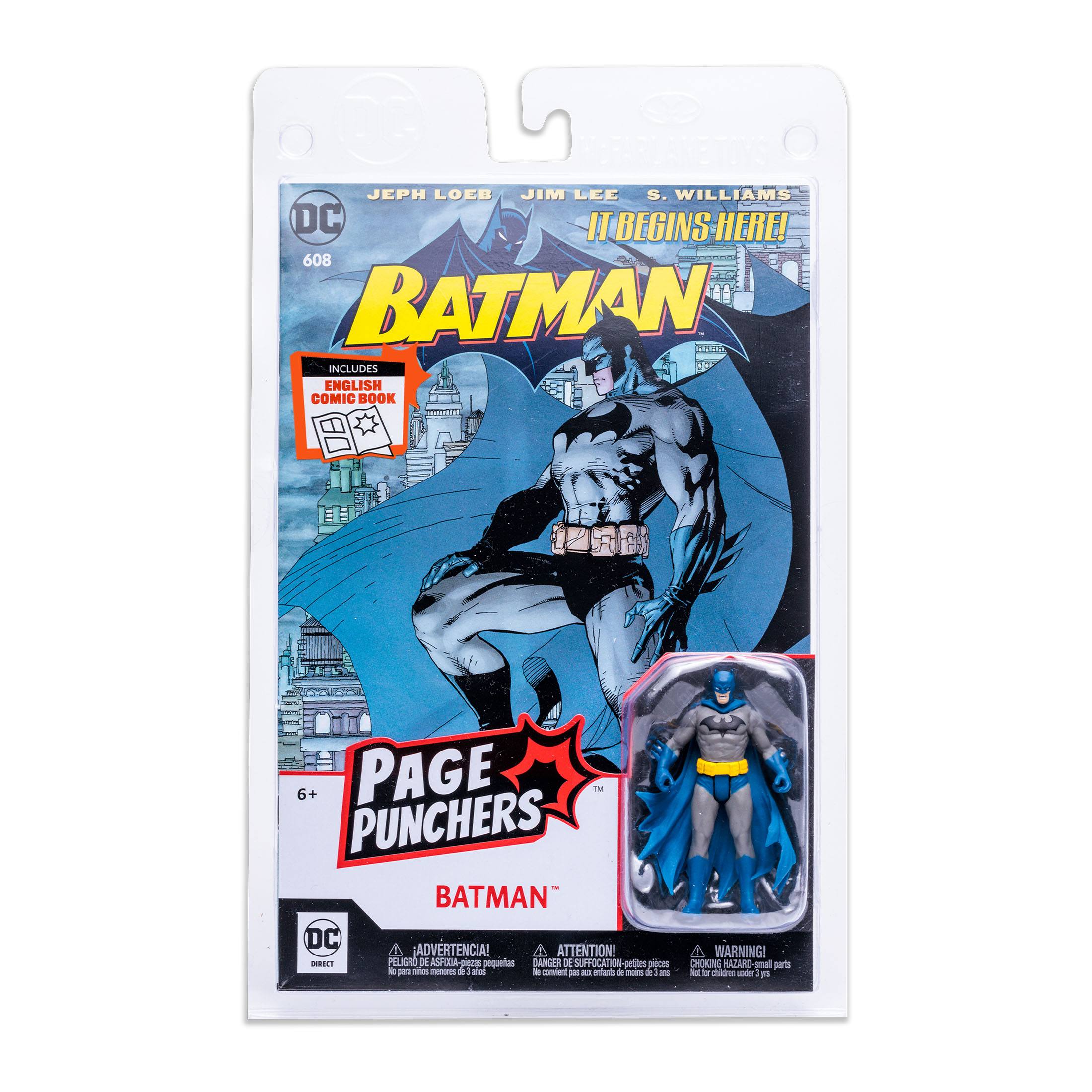 DC Page Punchers: Batman Hush - Actionfigur & Comic-Actionfiguren-McFarlane Toys-Mighty Underground