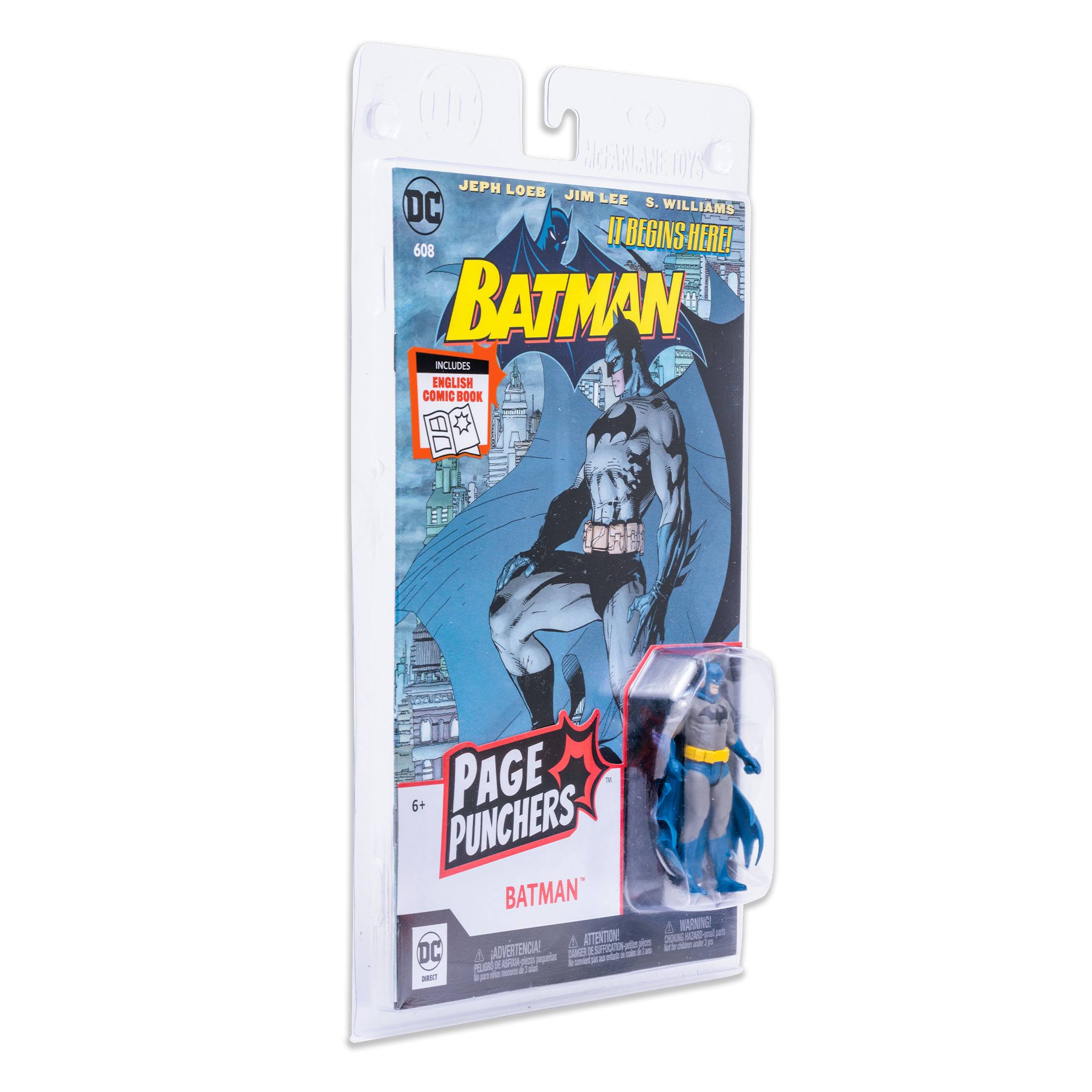 DC Page Punchers: Batman Hush - Actionfigur & Comic-Actionfiguren-McFarlane Toys-Mighty Underground