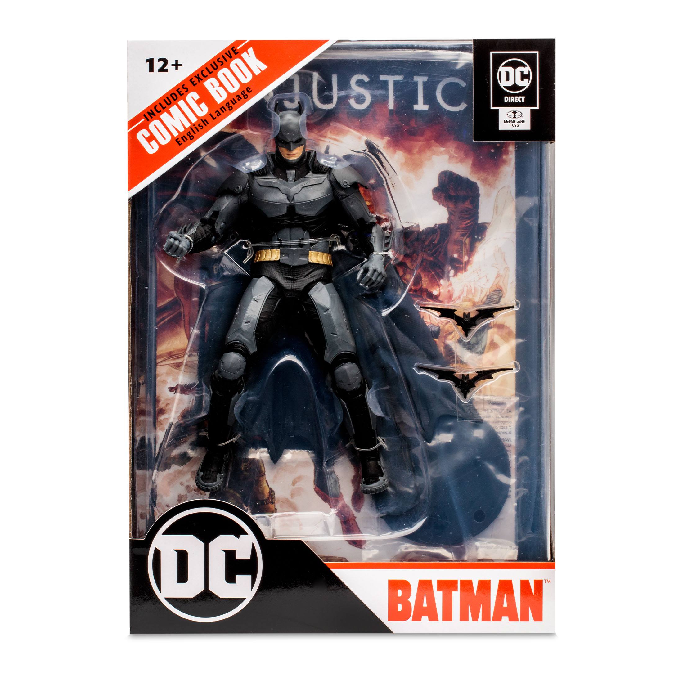 DC Page Punchers: Batman (Injustice 2) - Actionfigur & Comic - 7 inch-Actionfiguren-McFarlane Toys-Mighty Underground