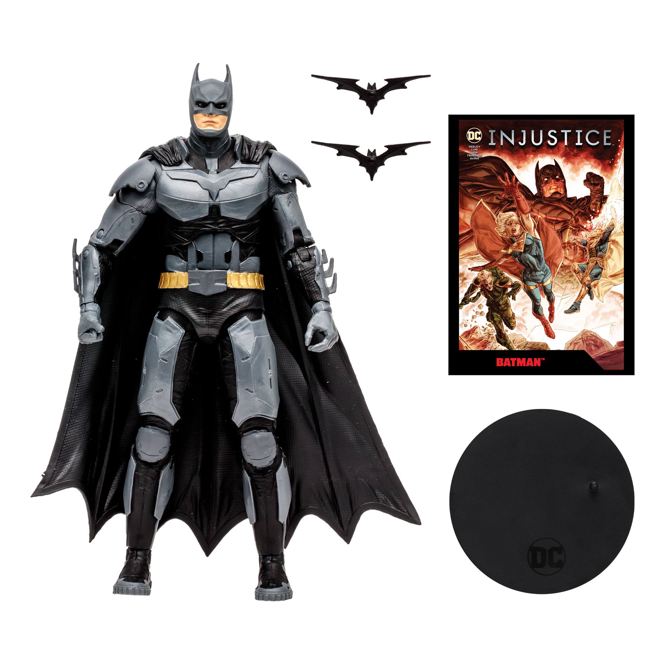 DC Page Punchers: Batman (Injustice 2) - Actionfigur & Comic - 7 inch-Actionfiguren-McFarlane Toys-Mighty Underground