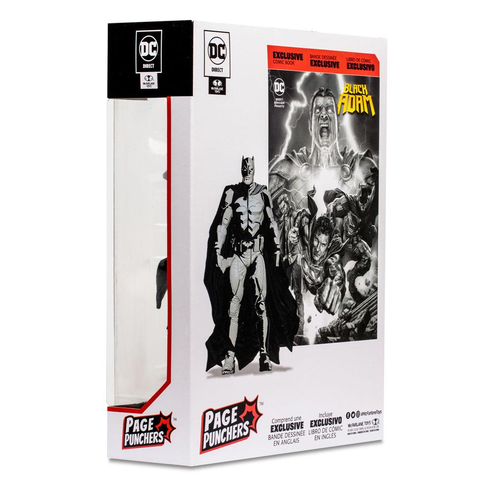 DC Page Punchers: Batman Line Art Variant (SDCC) - Actionfigur & Comic - 7 inch-Actionfiguren-McFarlane Toys-Mighty Underground