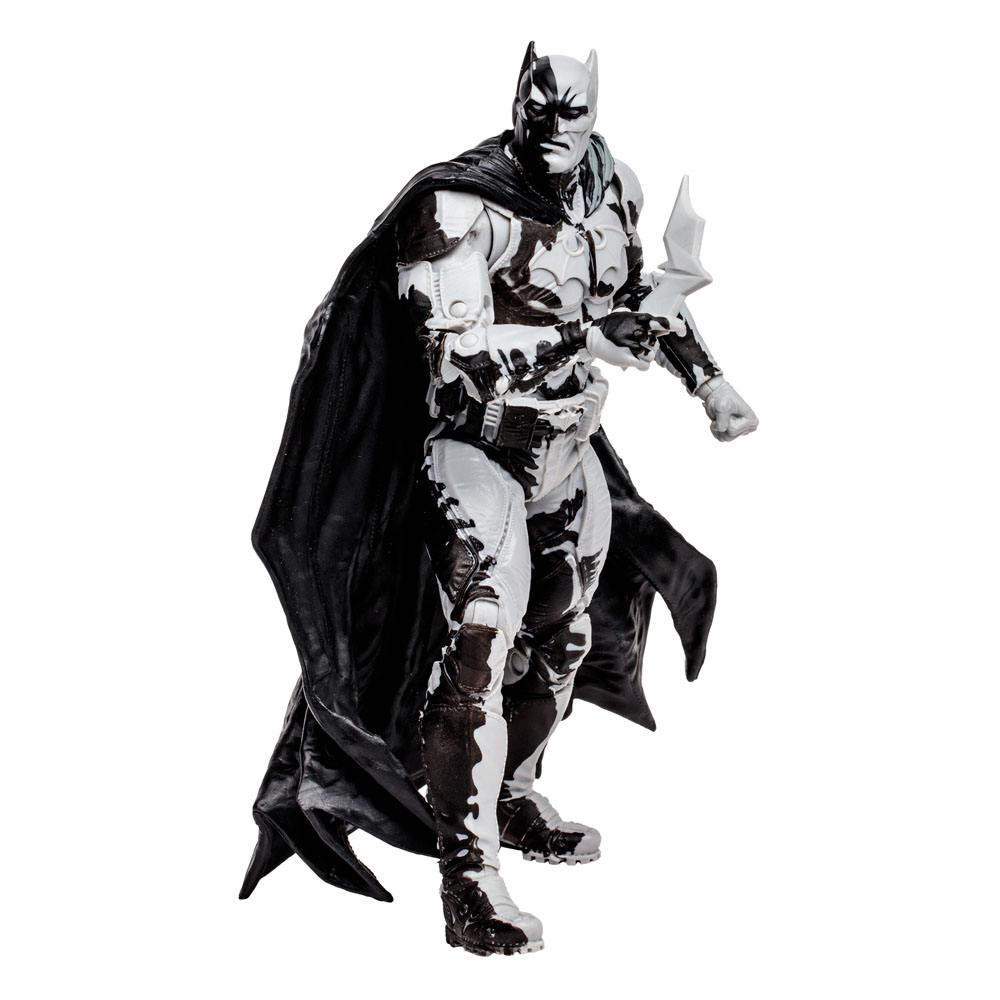 DC Page Punchers: Batman Line Art Variant (SDCC) - Actionfigur & Comic - 7 inch-Actionfiguren-McFarlane Toys-Mighty Underground