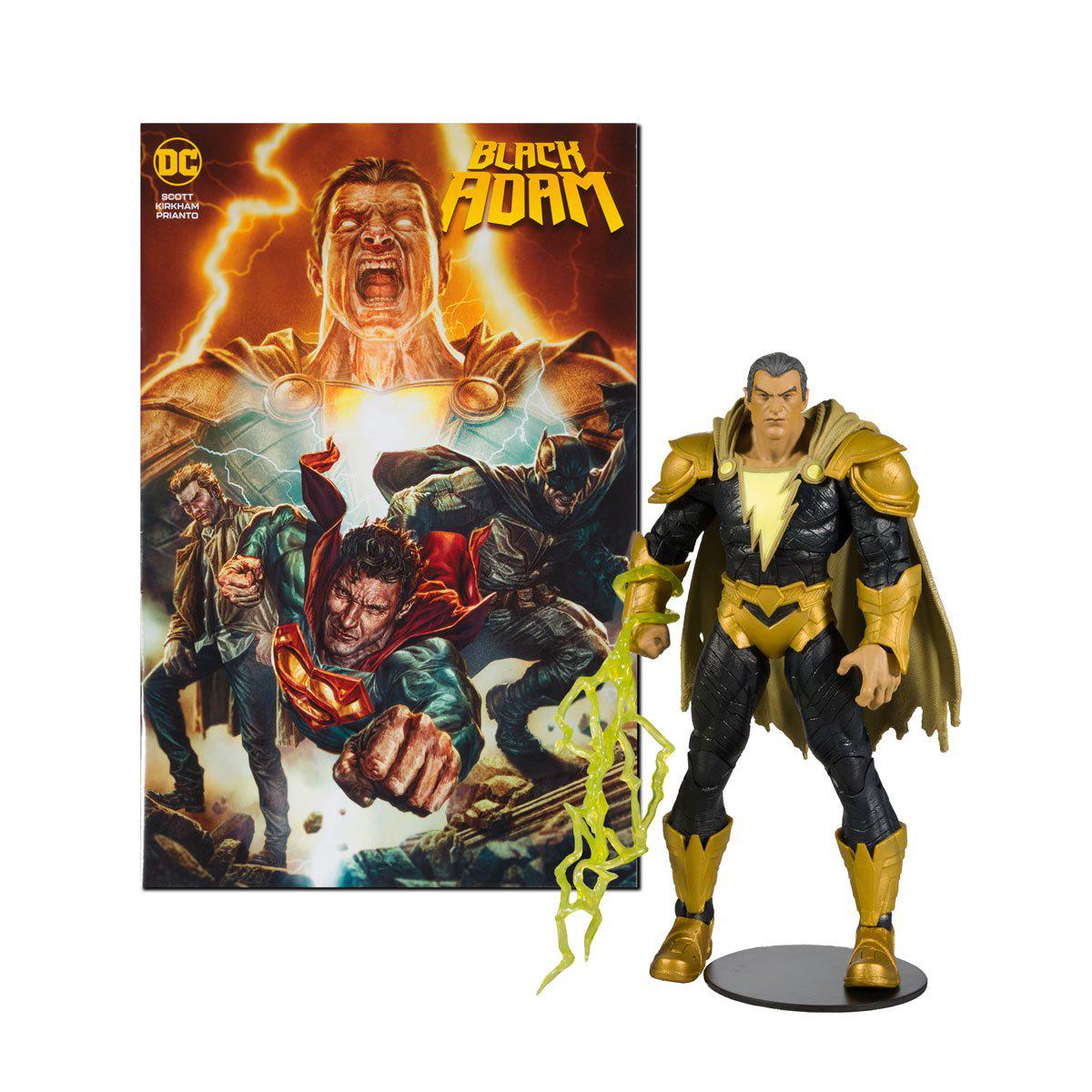 DC Page Punchers: Black Adam - Actionfigur & Comic - 7 inch-Actionfiguren-McFarlane Toys-Mighty Underground
