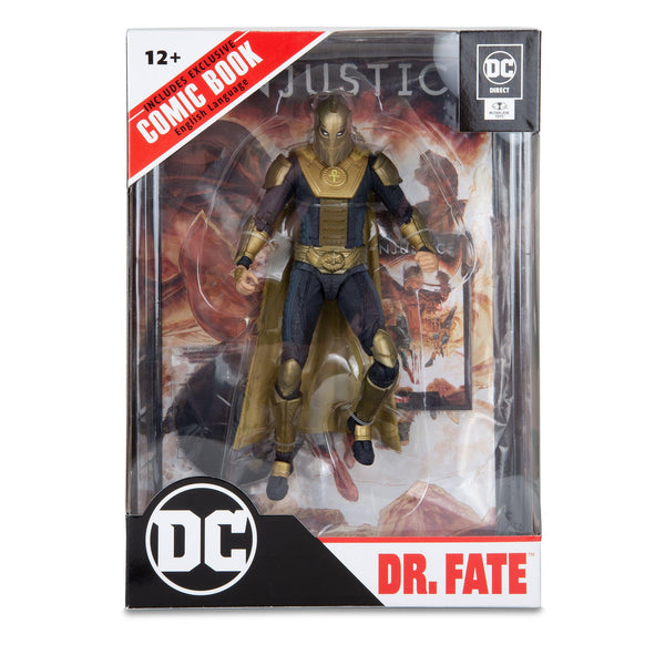 DC Page Punchers: Dr. Fate (Injustice 2) - Actionfigur & Comic - 7 inch-Actionfiguren-McFarlane Toys-Mighty Underground
