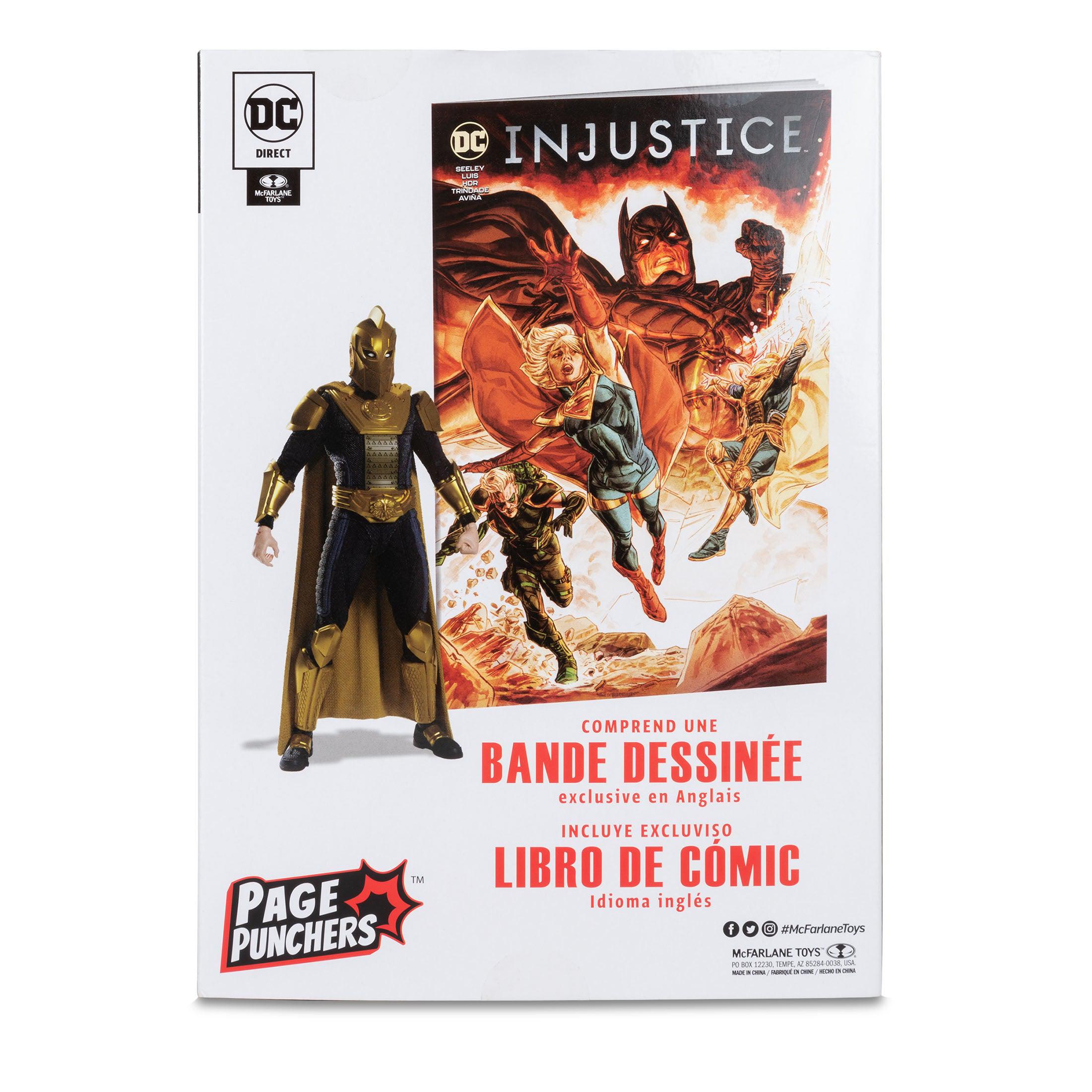 DC Page Punchers: Dr. Fate (Injustice 2) - Actionfigur & Comic - 7 inch-Actionfiguren-McFarlane Toys-Mighty Underground