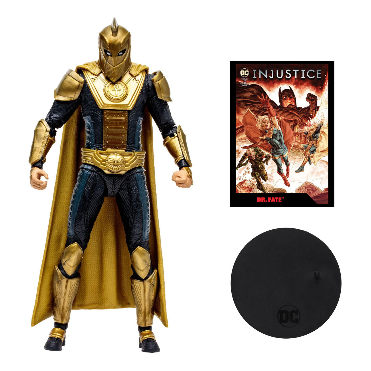 DC Page Punchers: Dr. Fate (Injustice 2) - Actionfigur & Comic - 7 inch-Actionfiguren-McFarlane Toys-Mighty Underground
