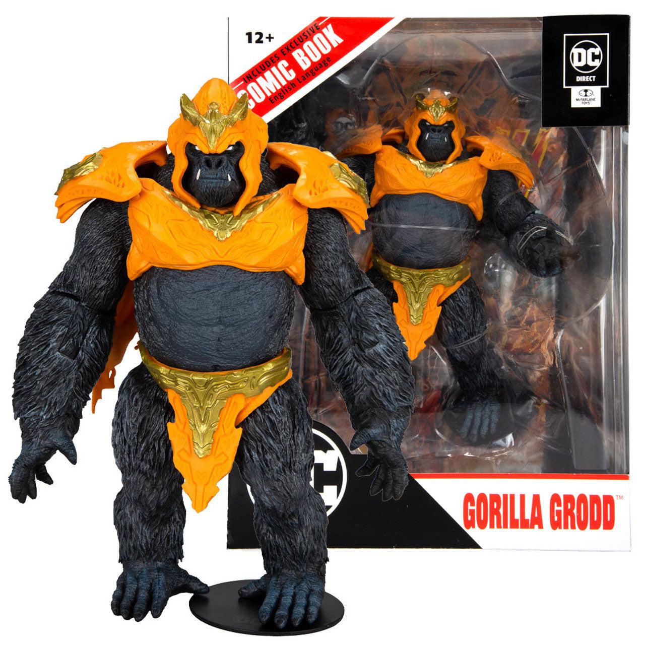 DC Page Punchers: Gorilla Grodd (The Flash Comic) - Megafigs & Comic - 7 inch-Actionfiguren-McFarlane Toys-Mighty Underground