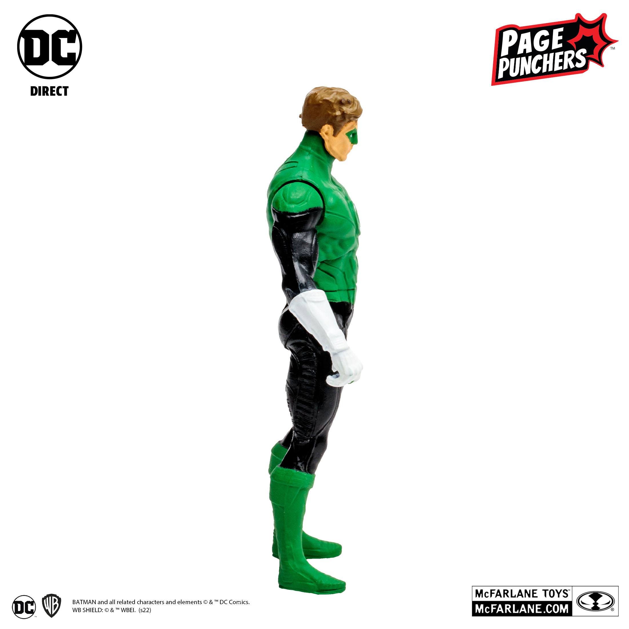 DC Page Punchers: Green Lantern (Hal Jordan) - Actionfigur & Comic - 8 cm-Actionfiguren-McFarlane Toys-Mighty Underground