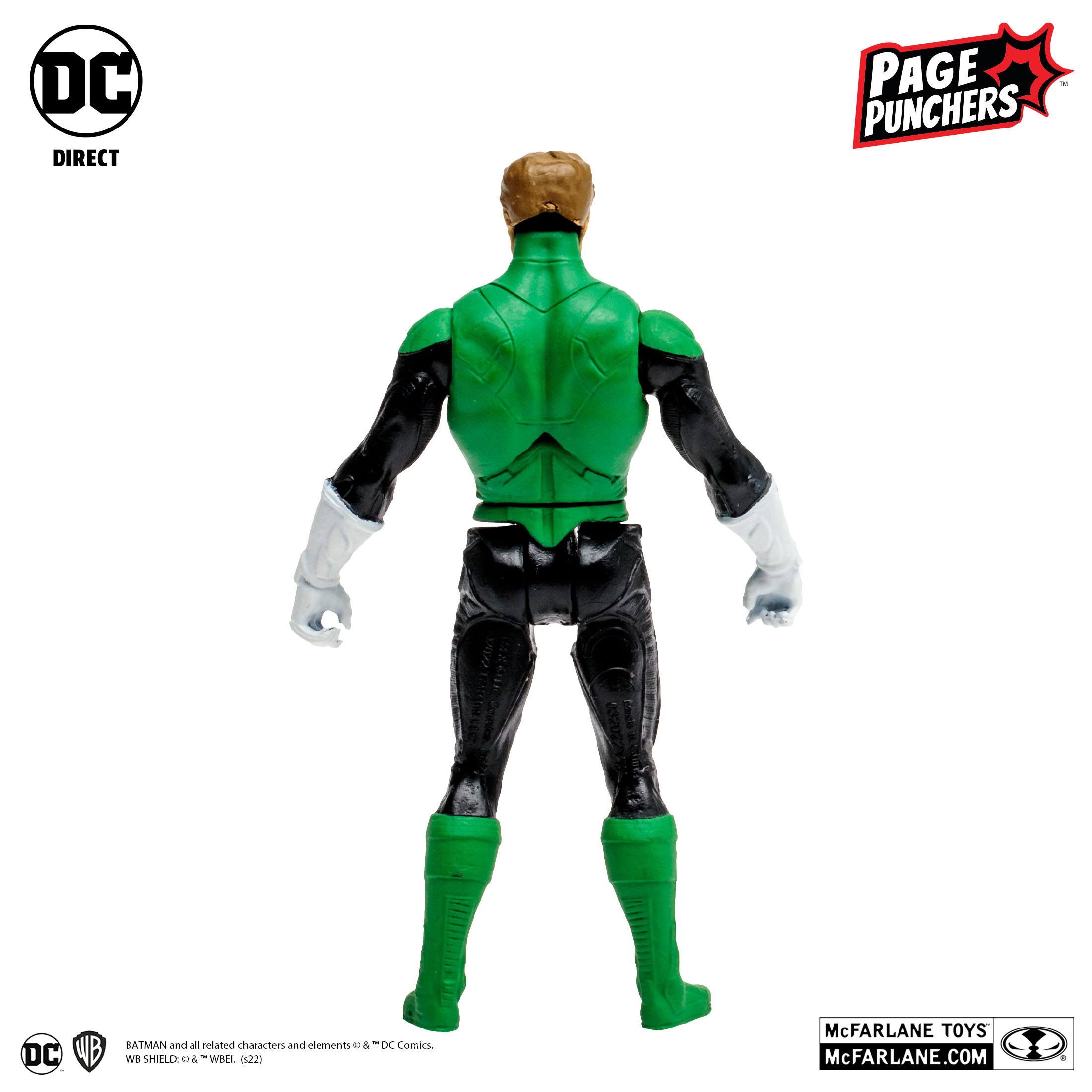 DC Page Punchers: Green Lantern (Hal Jordan) - Actionfigur & Comic - 8 cm-Actionfiguren-McFarlane Toys-Mighty Underground