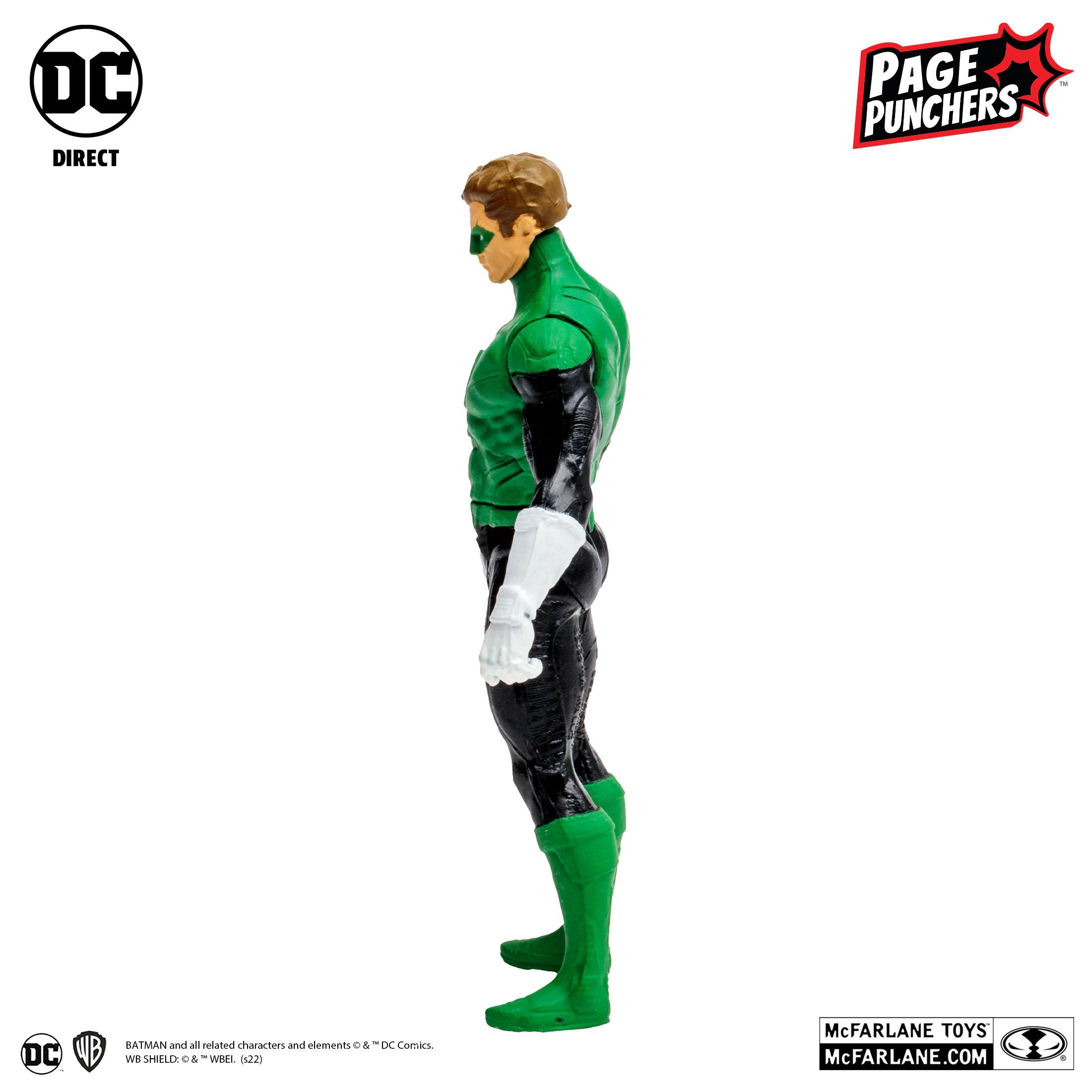 DC Page Punchers: Green Lantern (Hal Jordan) - Actionfigur & Comic - 8 cm-Actionfiguren-McFarlane Toys-Mighty Underground