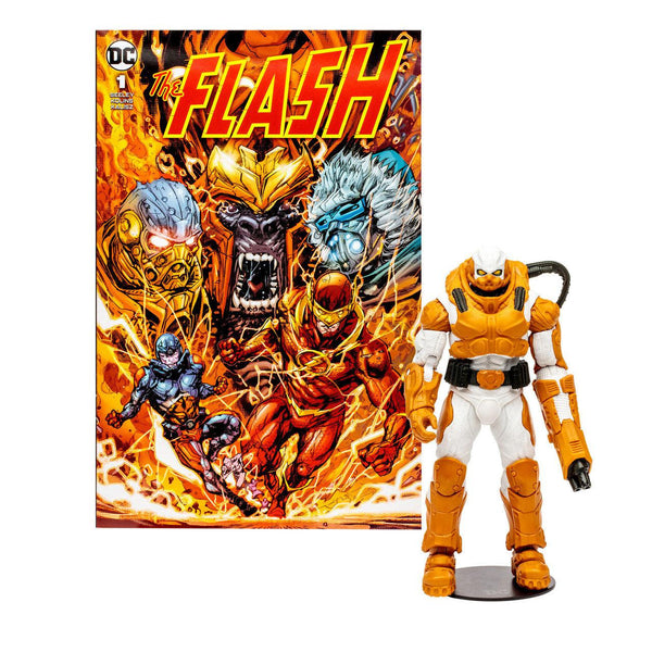 DC Page Punchers: Heatwave (The Flash Comic) - Actionfigur & Comic - 7 inch-Actionfiguren-McFarlane Toys-Mighty Underground