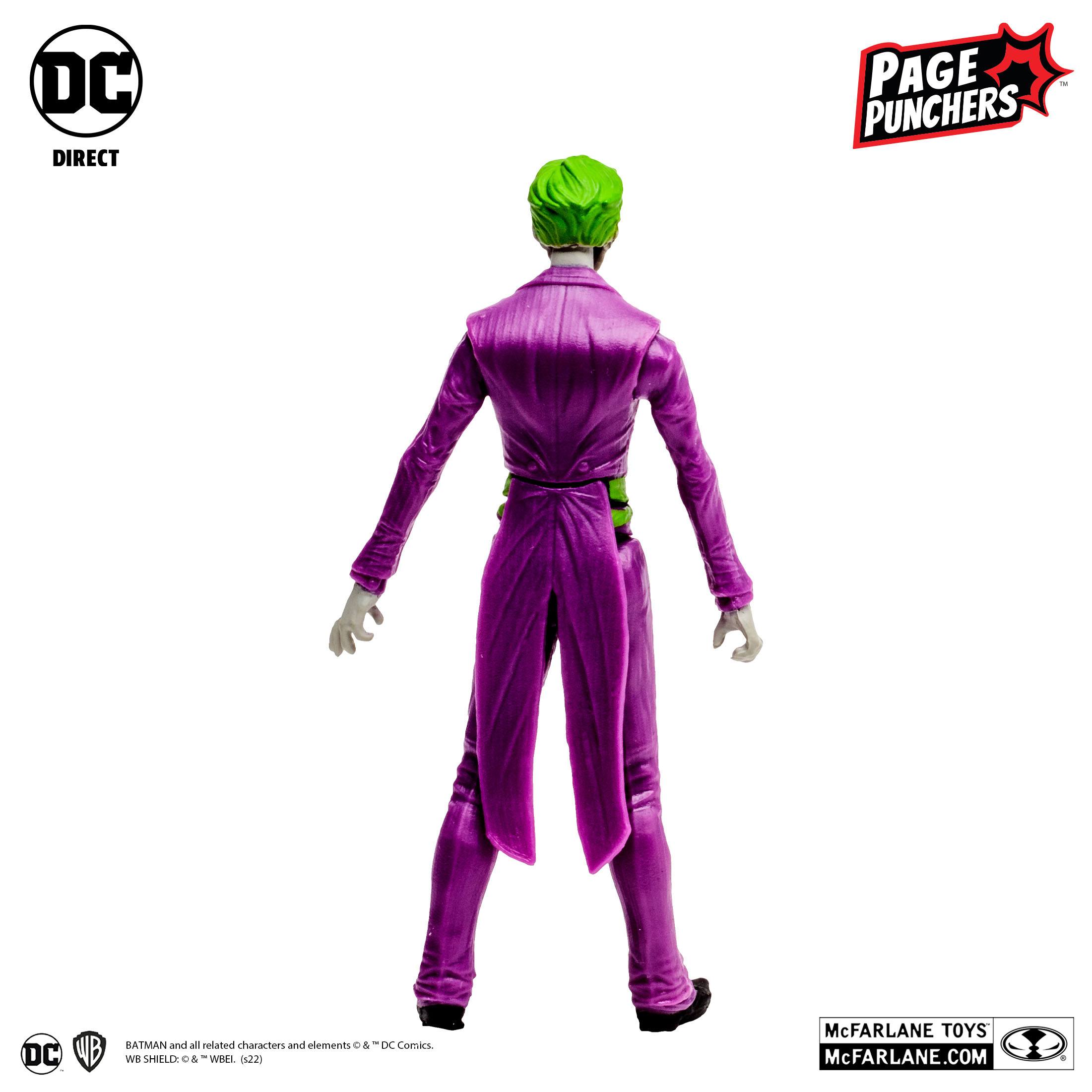 DC Page Punchers: Joker (DC Rebirth) - Actionfigur & Comic - 8 cm-Actionfiguren-McFarlane Toys-Mighty Underground