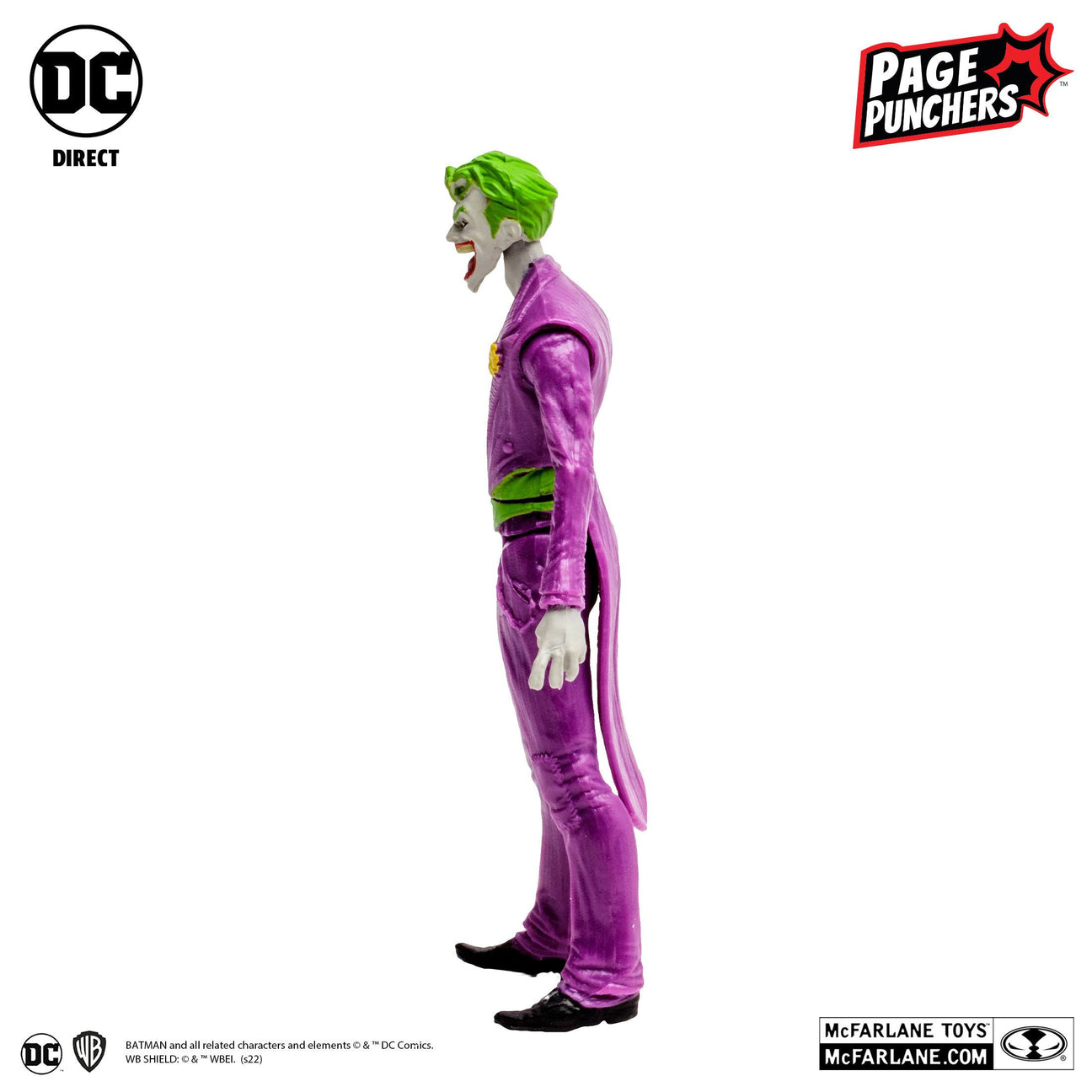 DC Page Punchers: Joker (DC Rebirth) - Actionfigur & Comic - 8 cm-Actionfiguren-McFarlane Toys-Mighty Underground