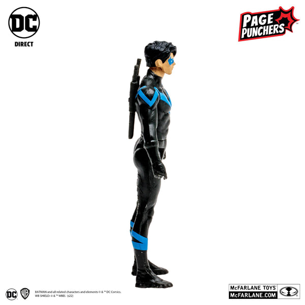 DC Page Punchers: Nightwing (DC Rebirth) - Actionfigur & Comic - 8 cm-Actionfiguren-McFarlane Toys-Mighty Underground