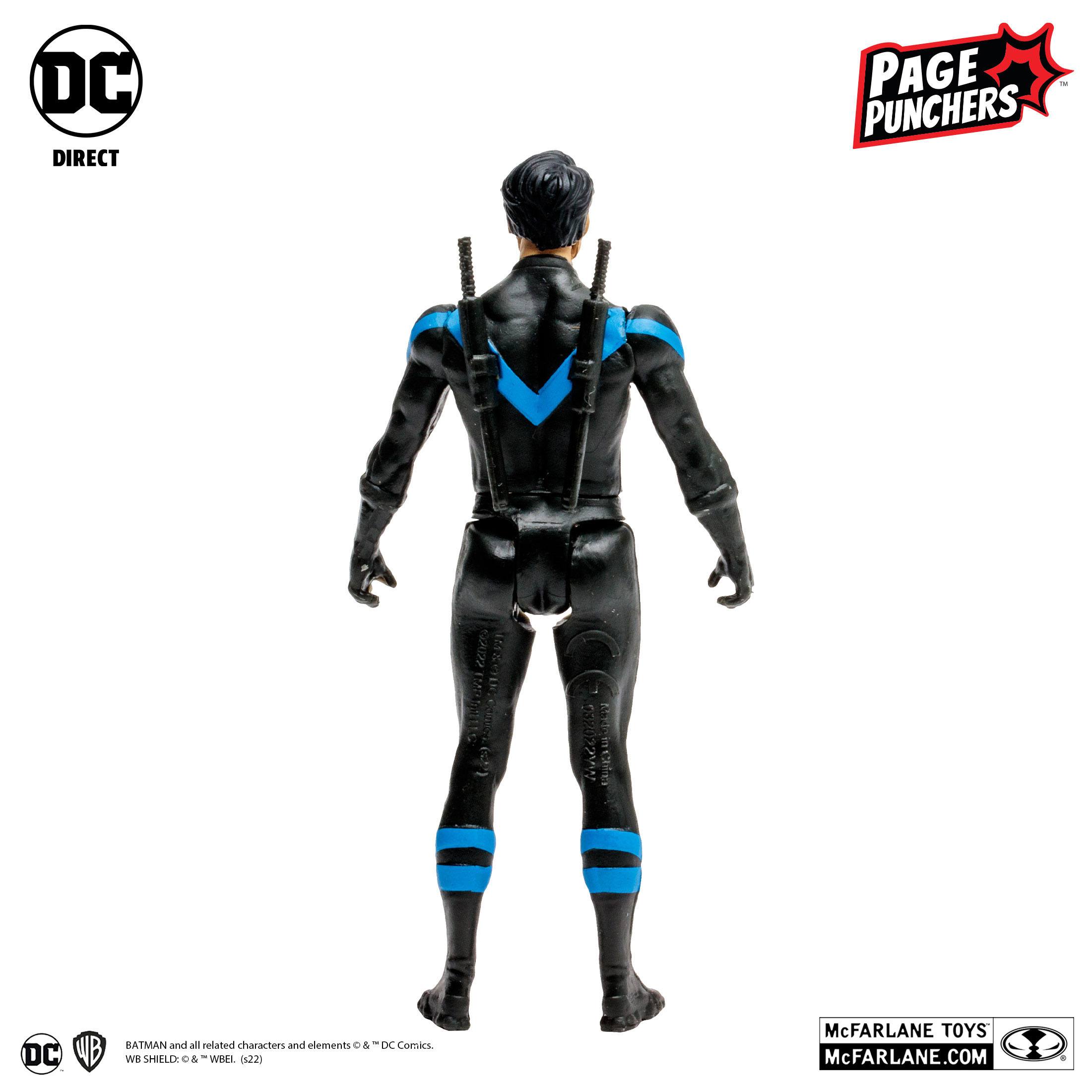 DC Page Punchers: Nightwing (DC Rebirth) - Actionfigur & Comic - 8 cm-Actionfiguren-McFarlane Toys-Mighty Underground