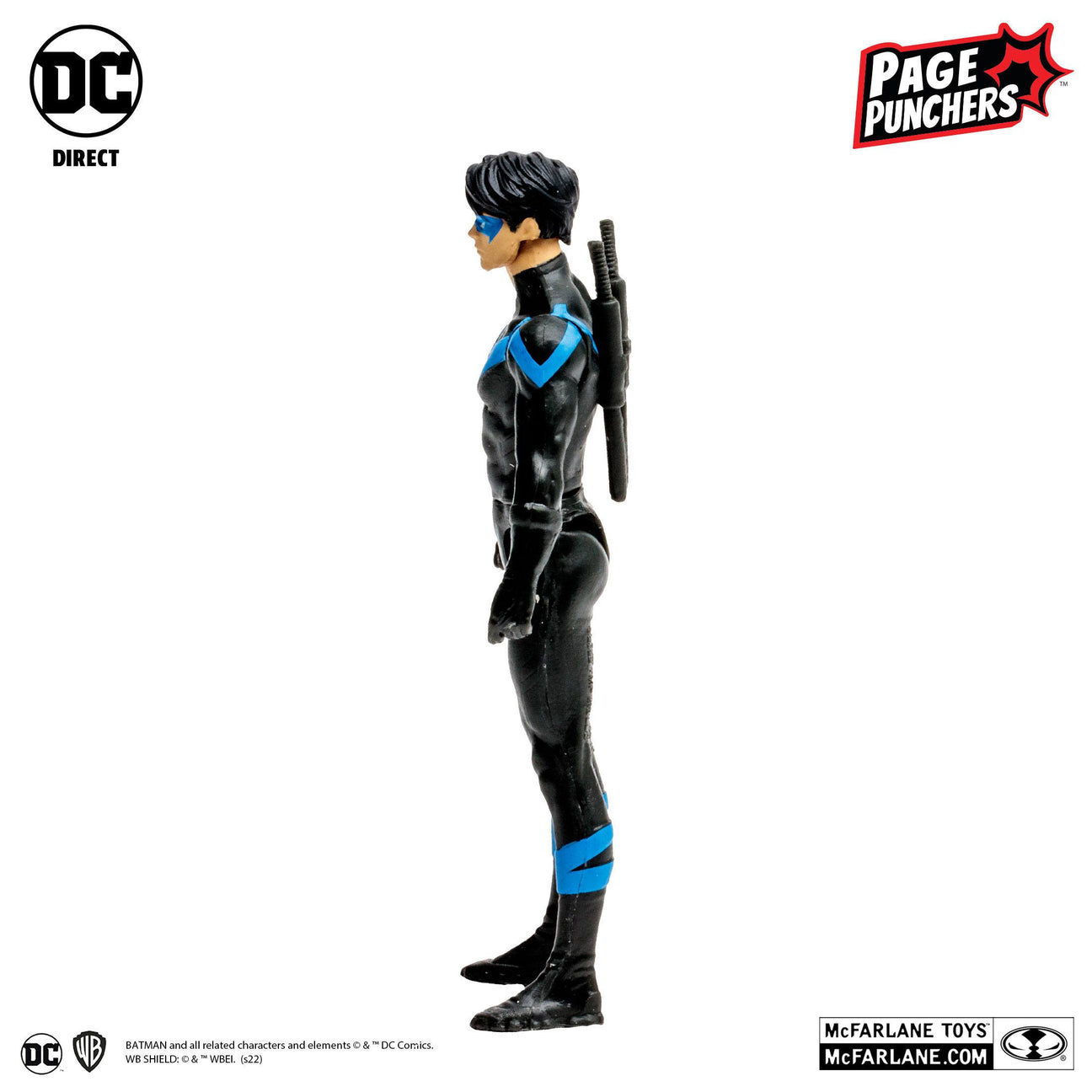 DC Page Punchers: Nightwing (DC Rebirth) - Actionfigur & Comic - 8 cm-Actionfiguren-McFarlane Toys-Mighty Underground